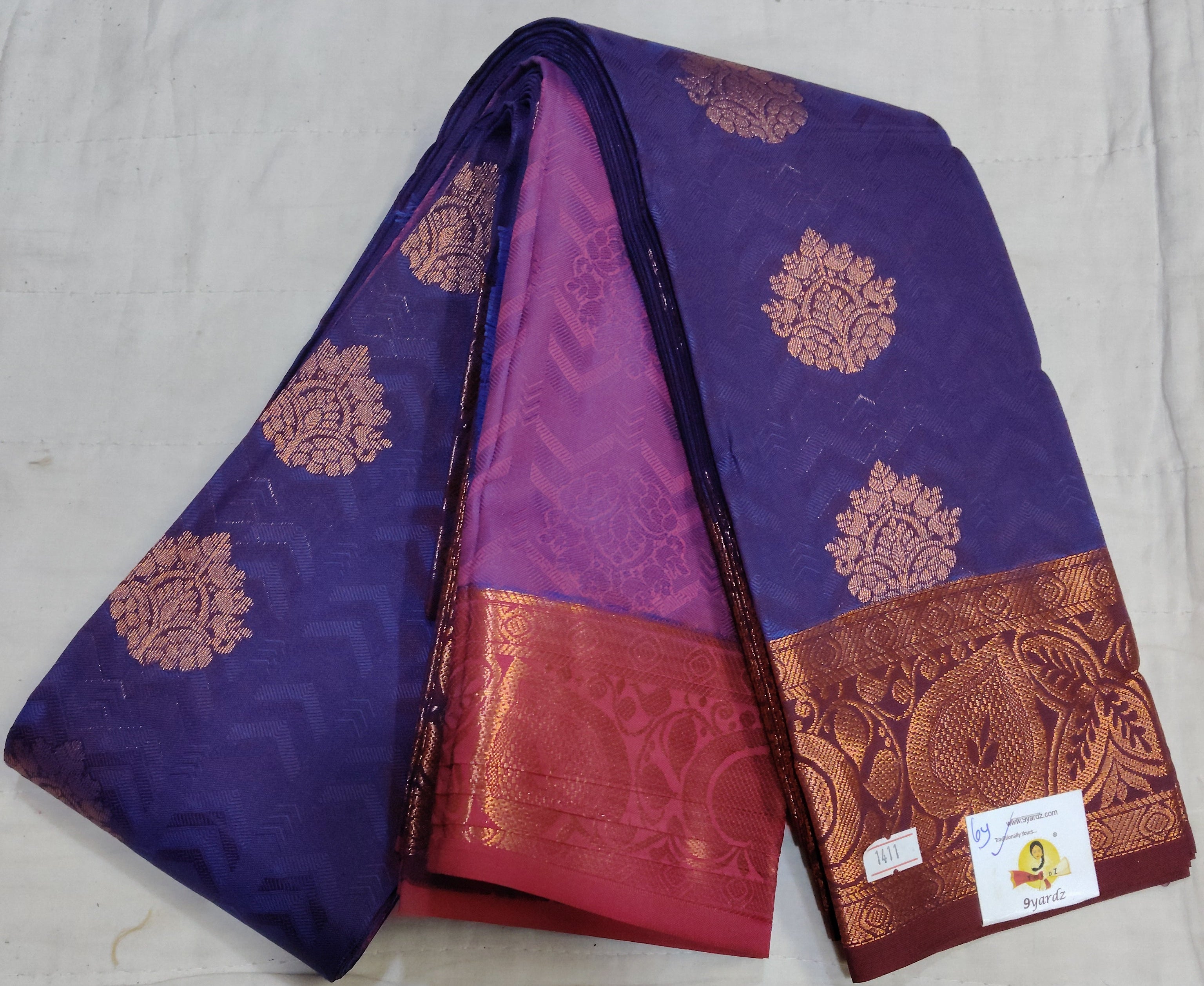 Art silk 6yardz sarees