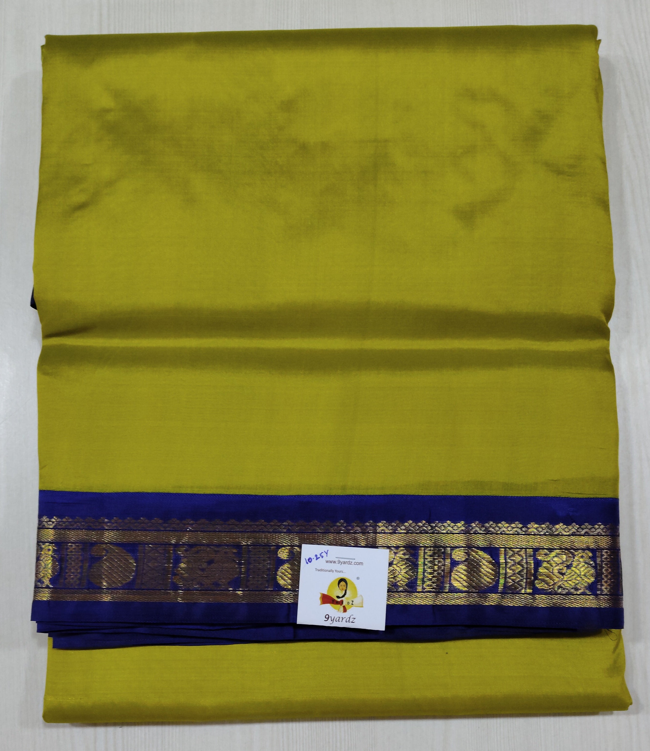 Pure silk 10.25yardz