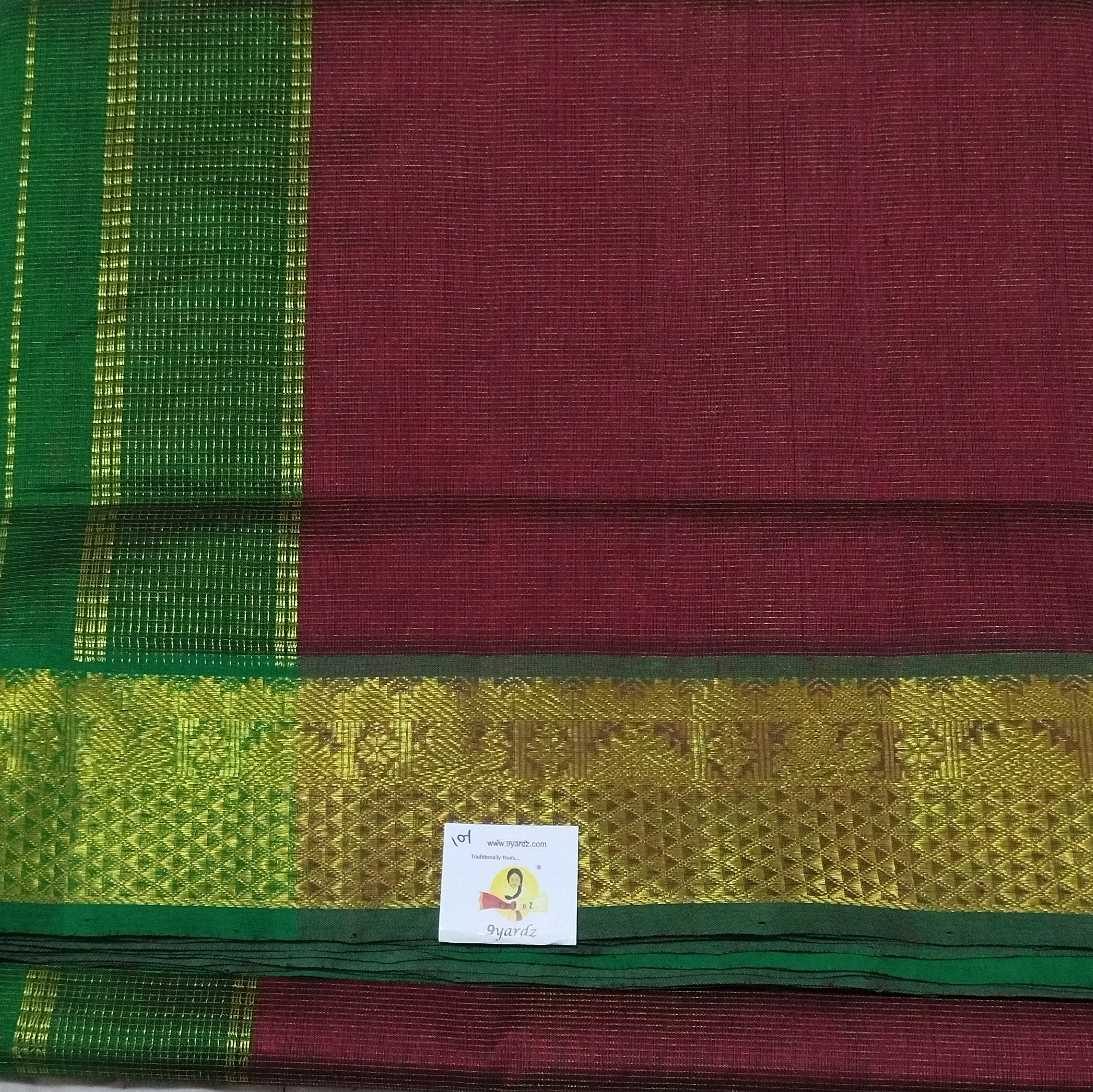 Pure silk cotton Vairaoosi 10yards madisar