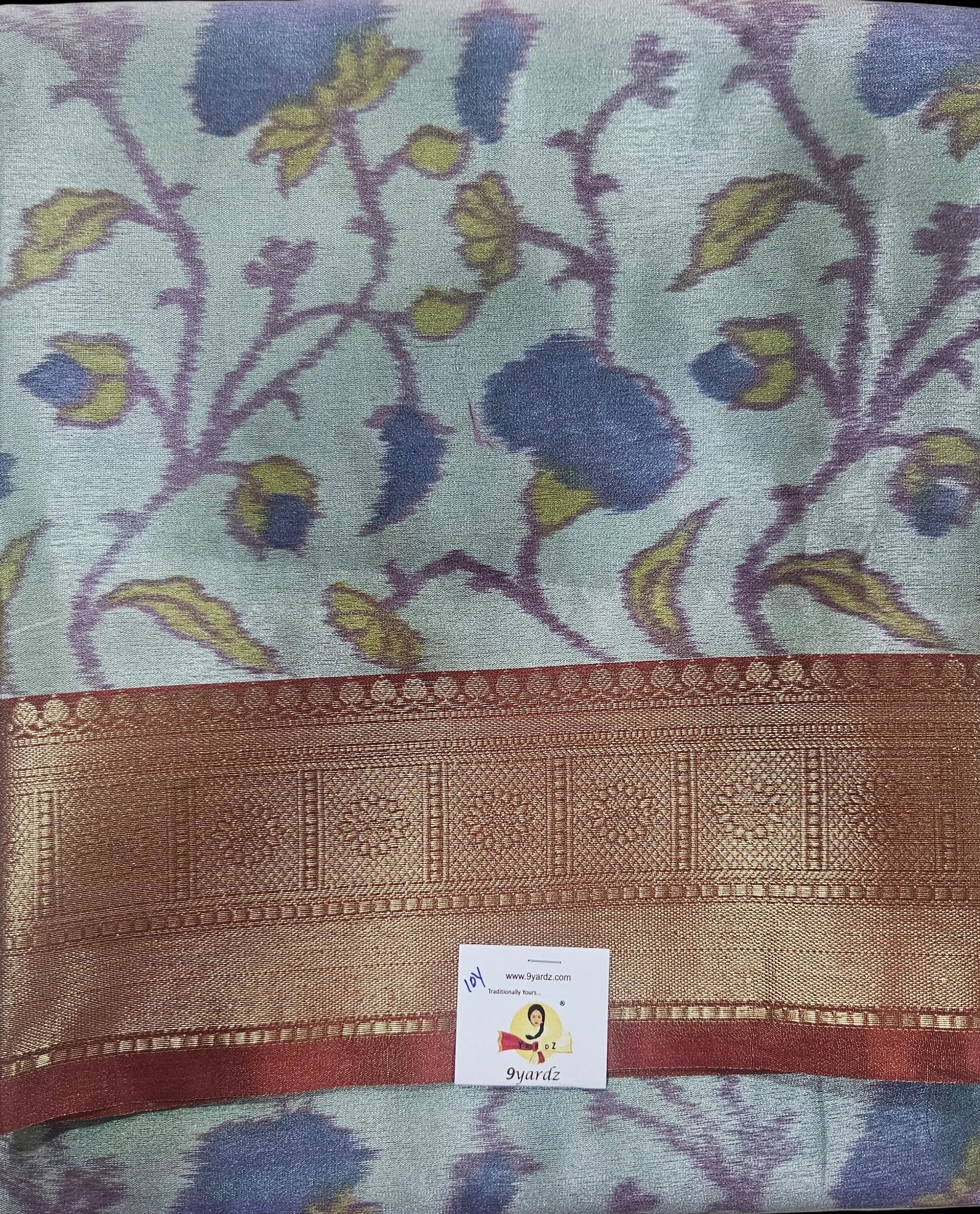 Ikkat semi silk madisar