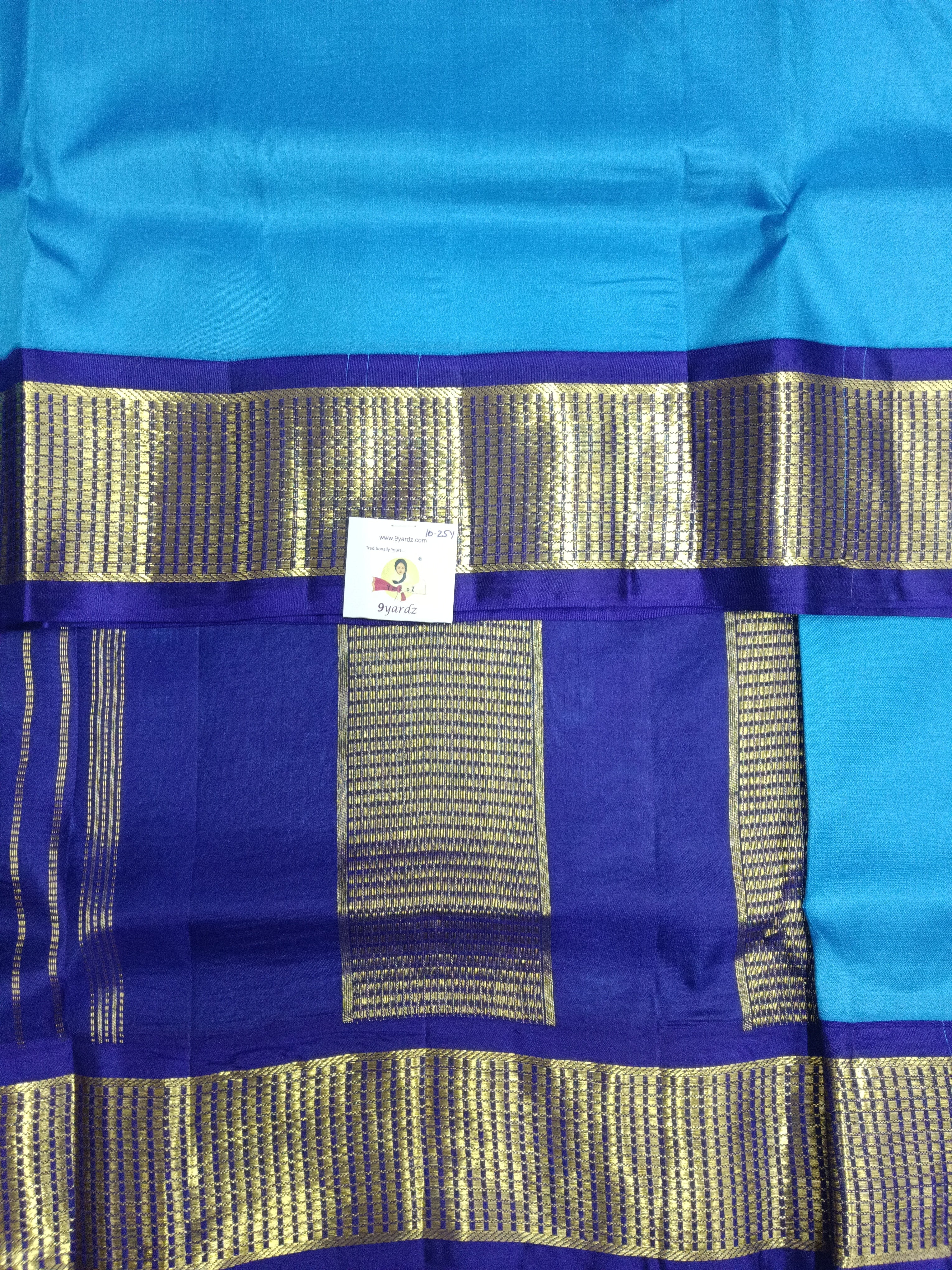 Pure silk 10.25yardz