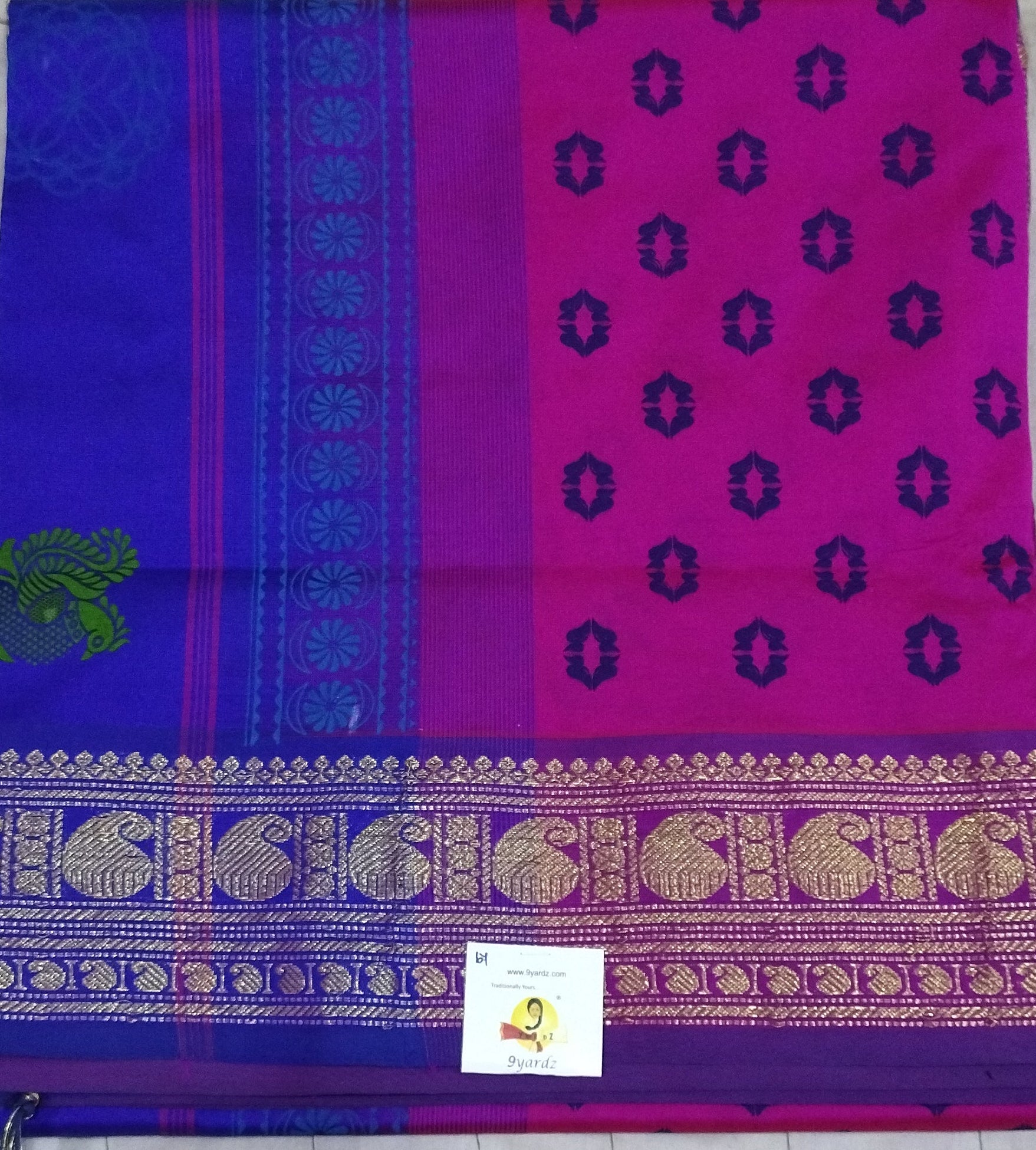 Semi silk Printed 6Yards