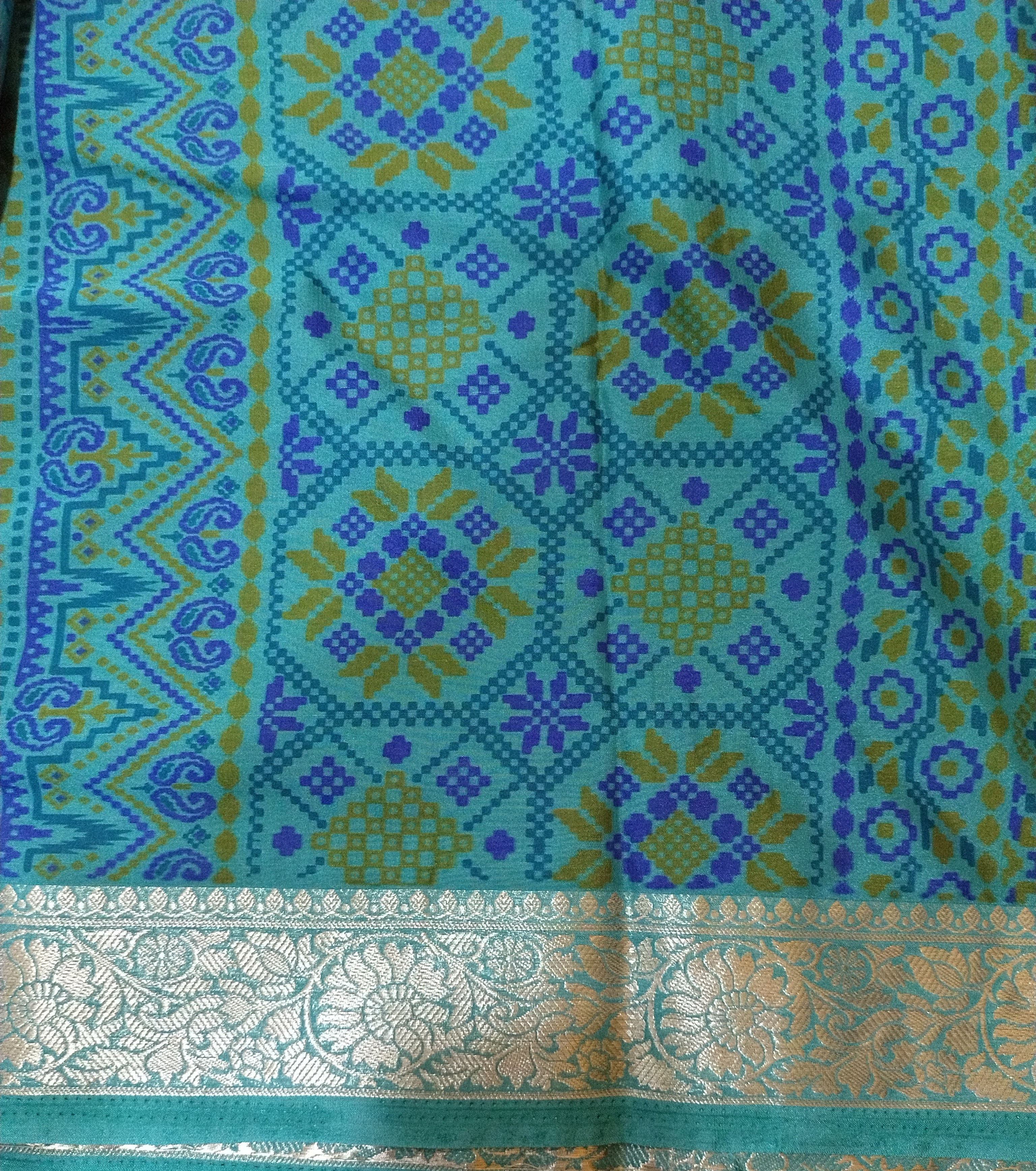 Printed Silk 9.5yards