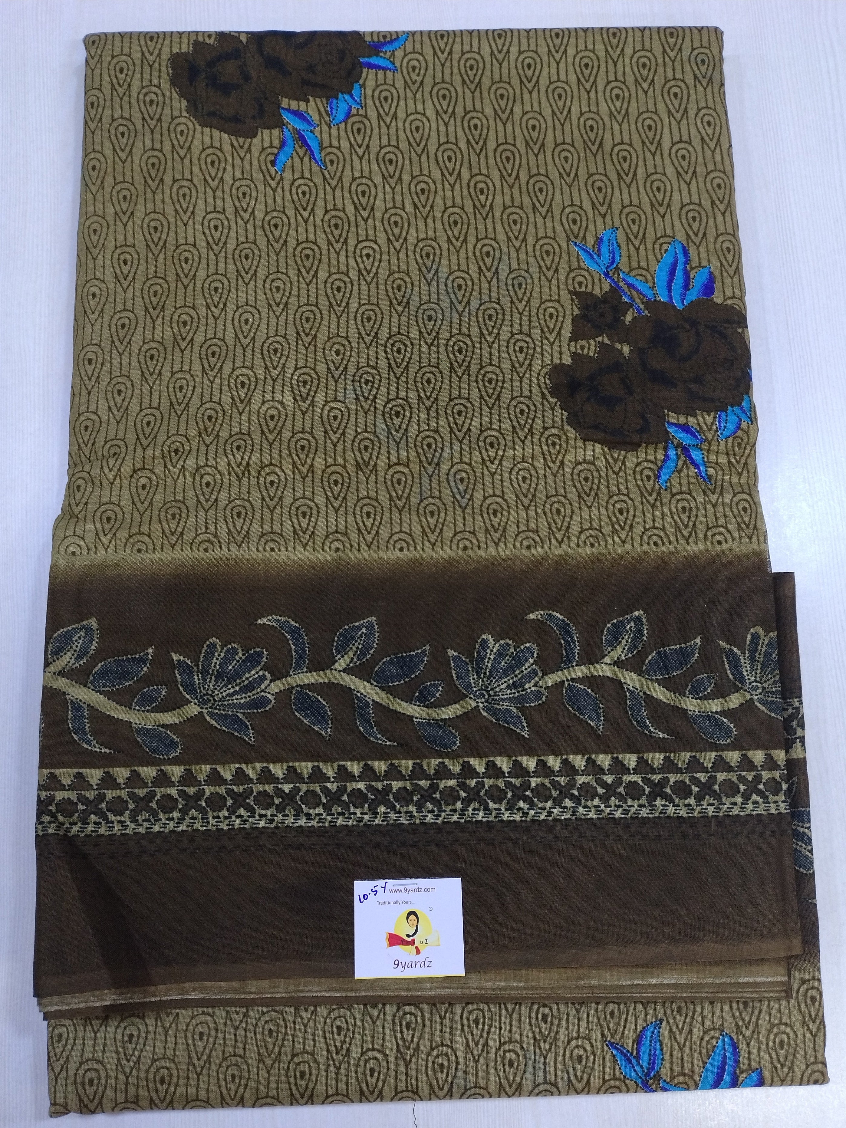 Erode cotton 10.5 yards Madisar