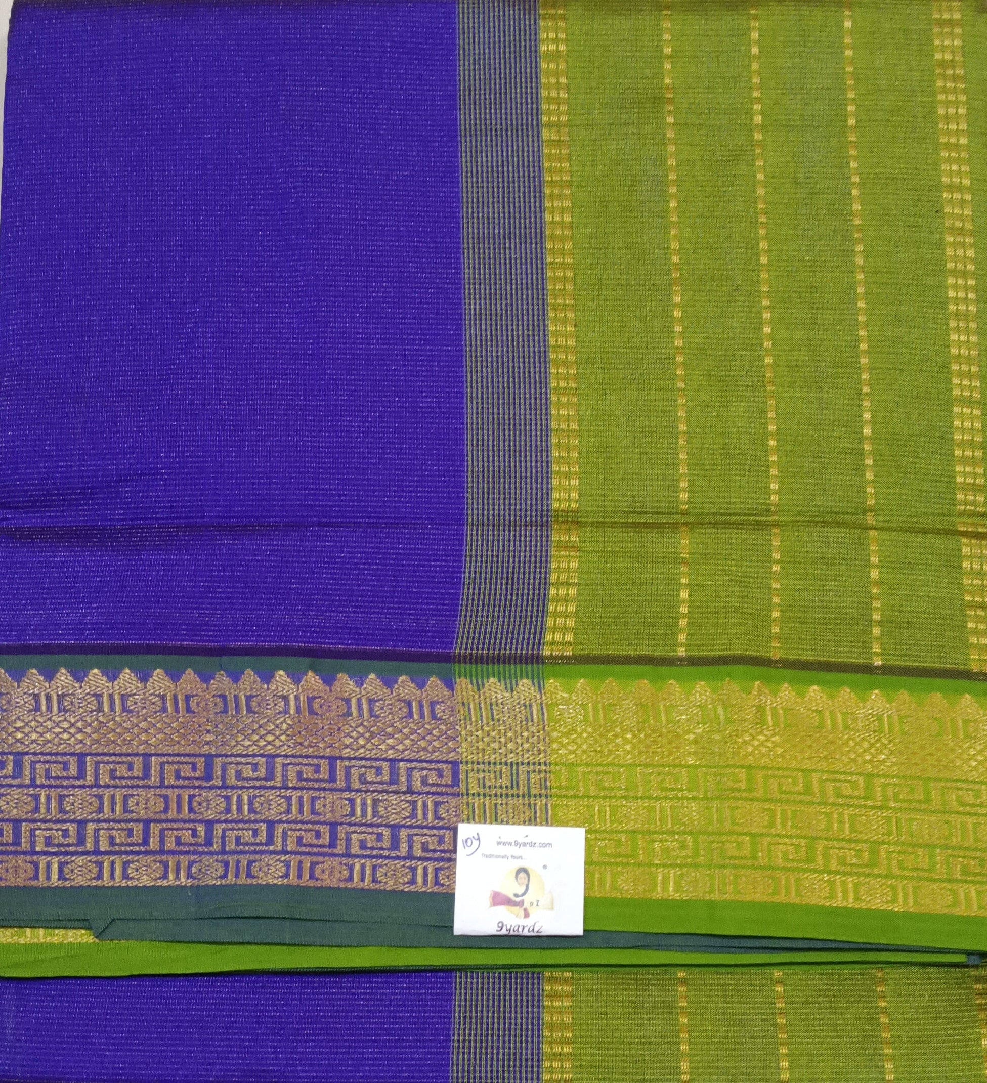 Semi Silk cotton vairavoosi Madisar 10yards