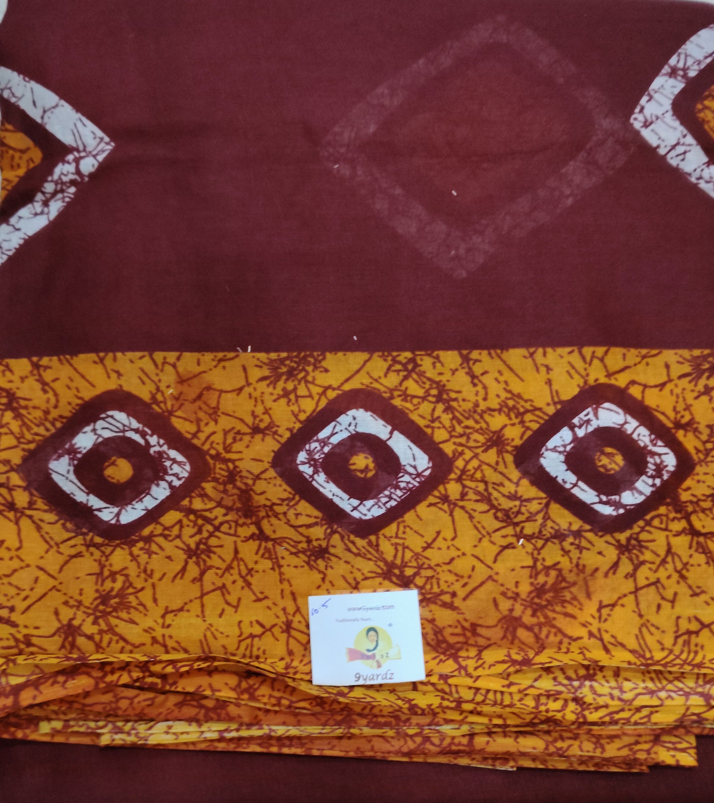 Erode cotton 10.5 yards Madisar