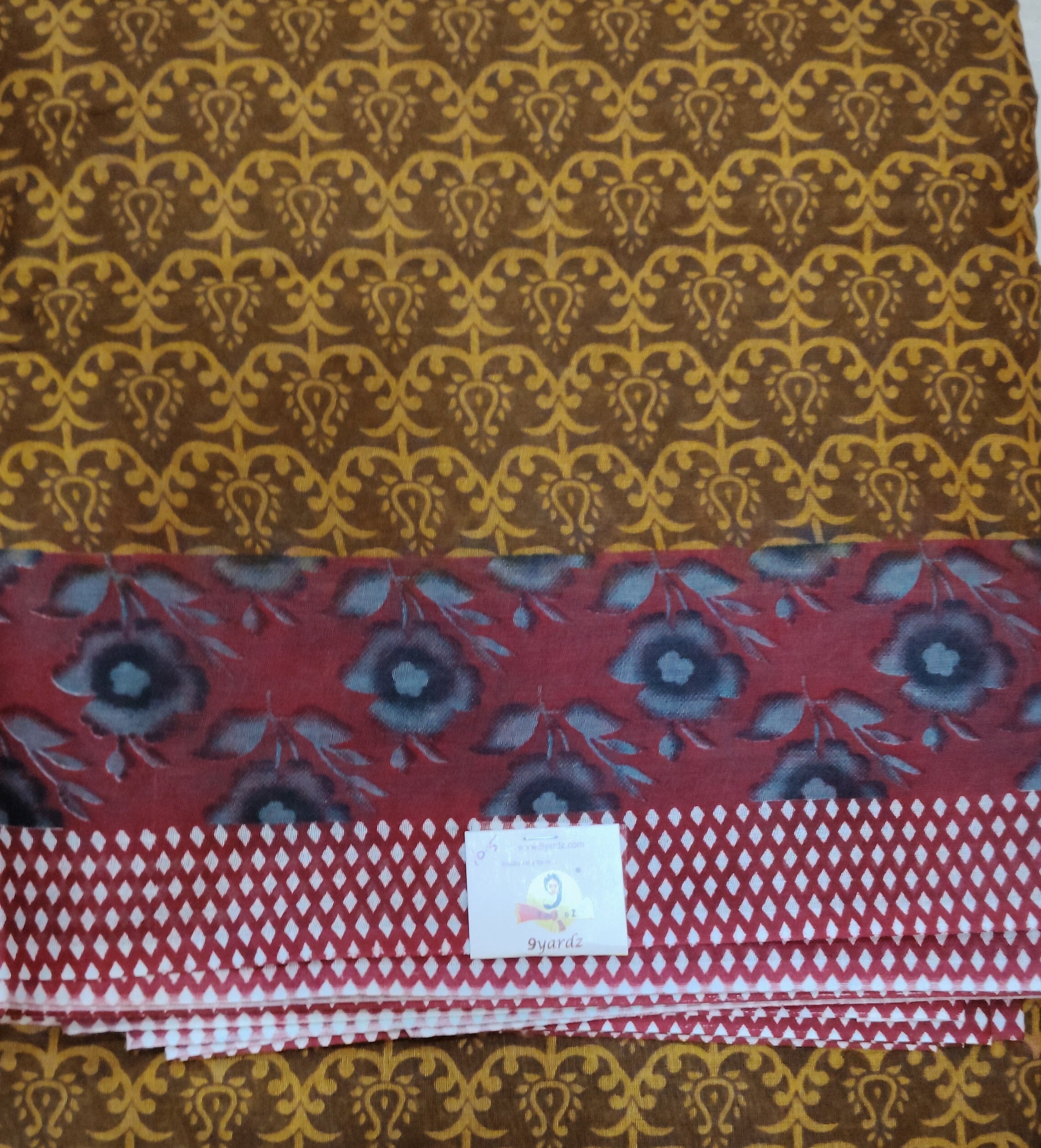 Erode cotton 10.5 yards Madisar