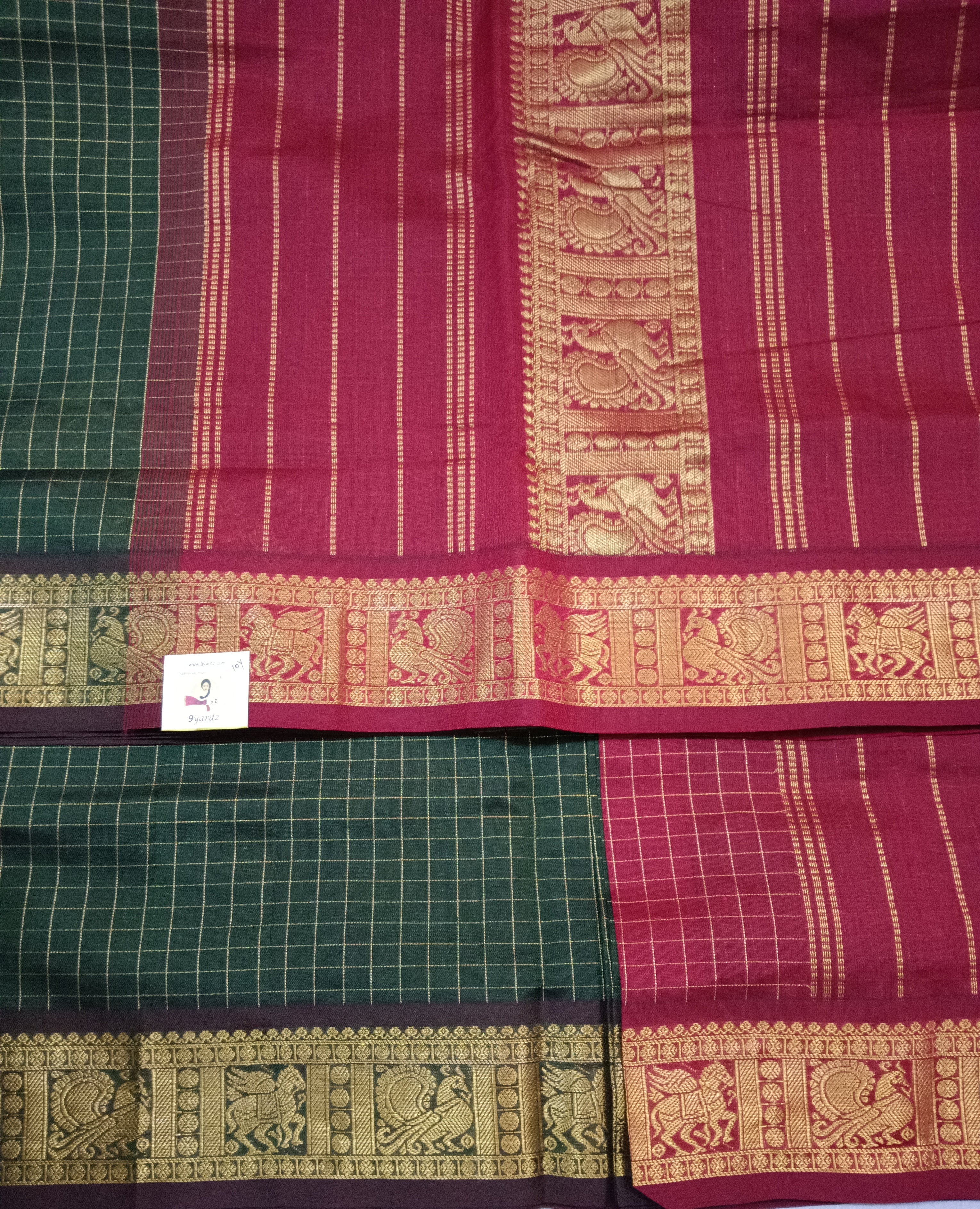 Semi Silk cotton Madisar 10yards