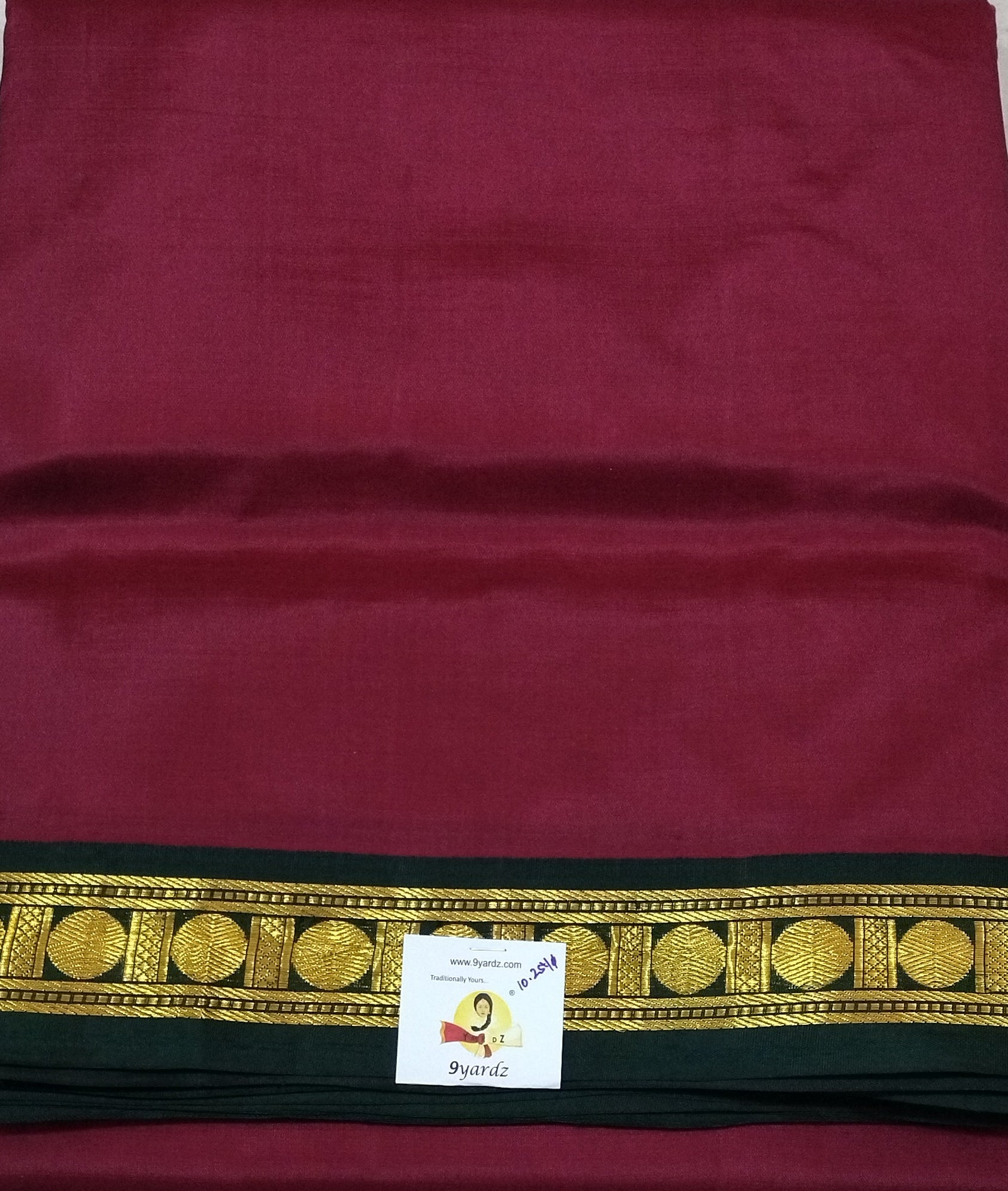 Pure silk 10.25yardz