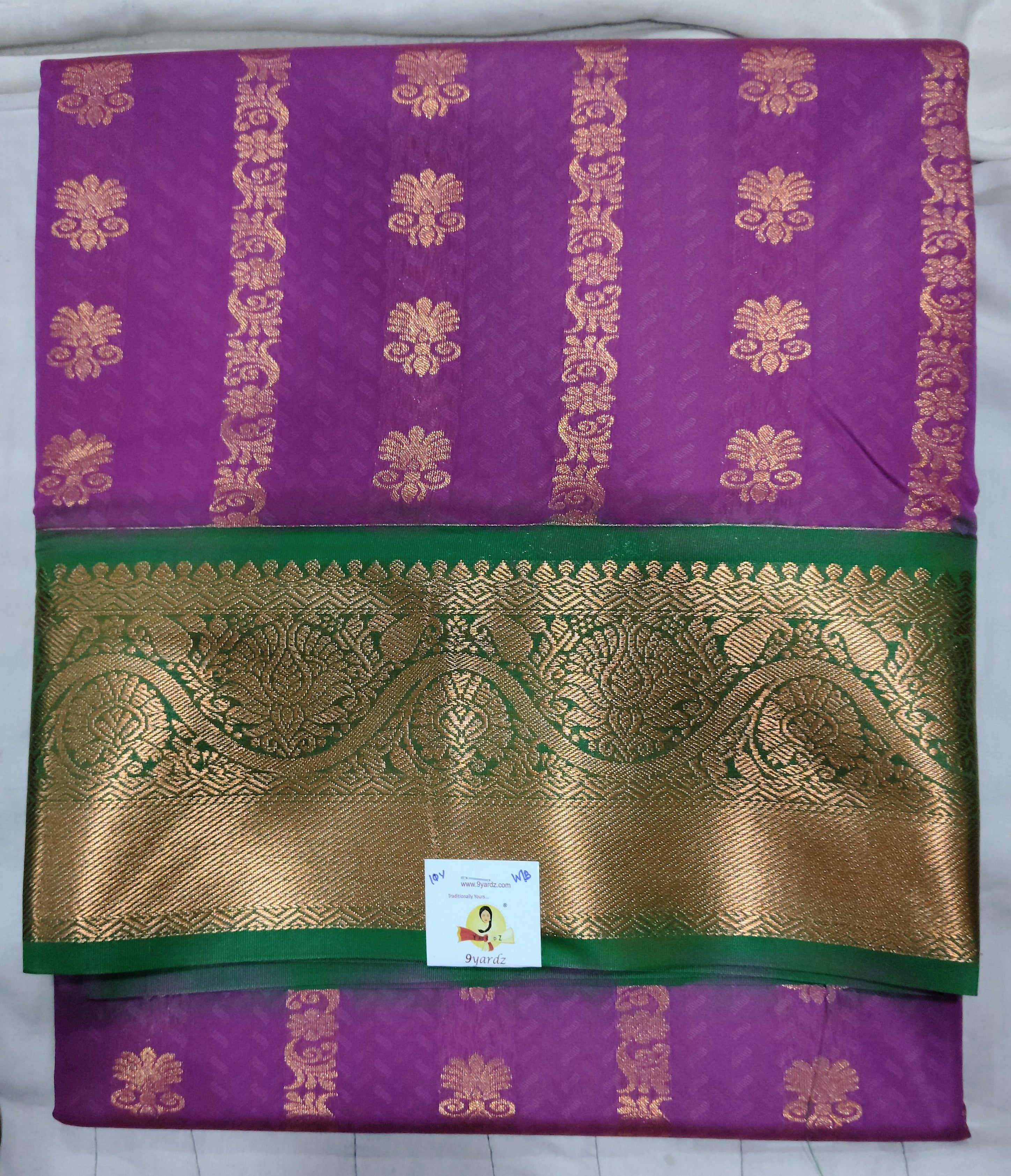 Ellampillai silk 10yards madisar plus blouse