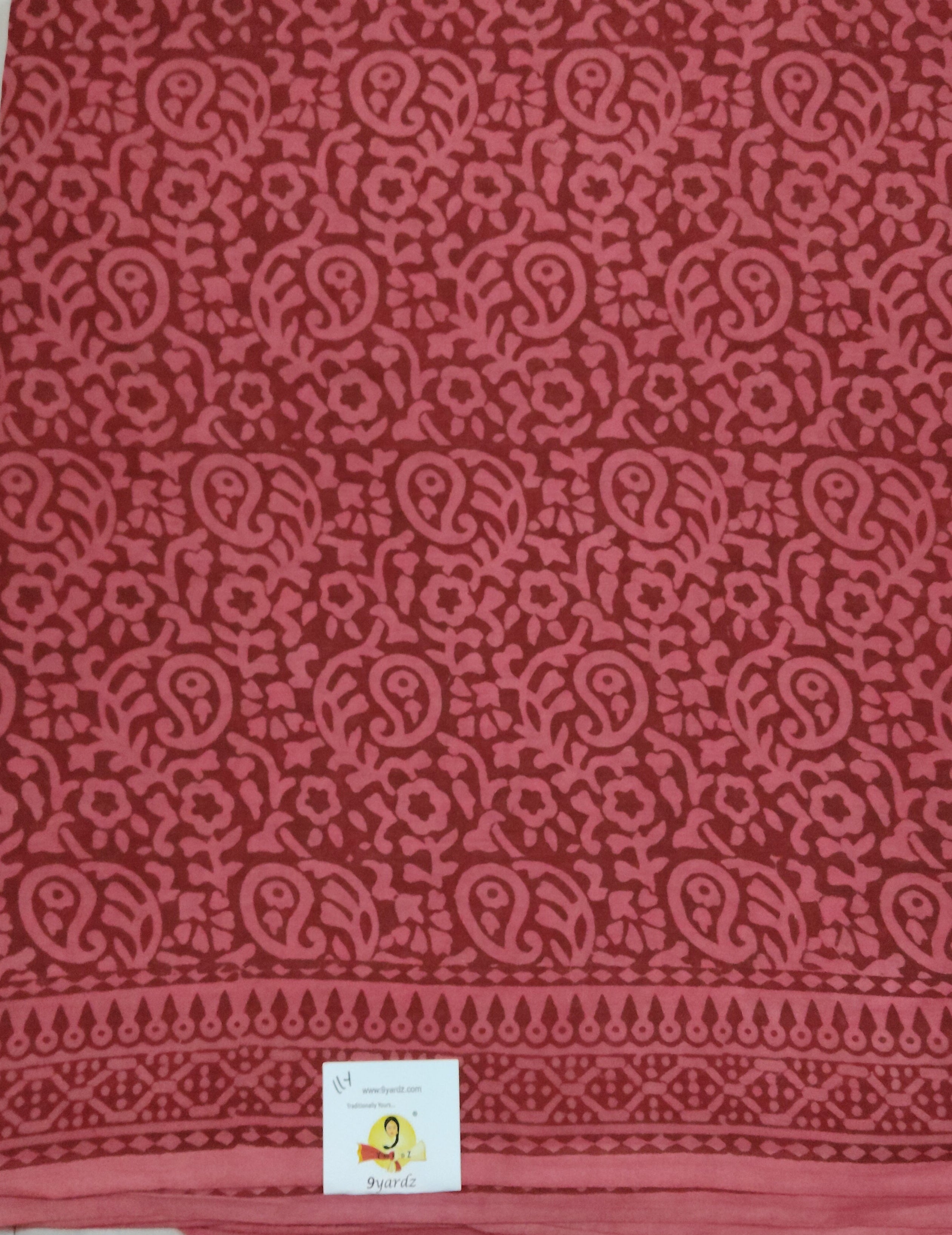 Baag/soft cotton Madisar 11 yards