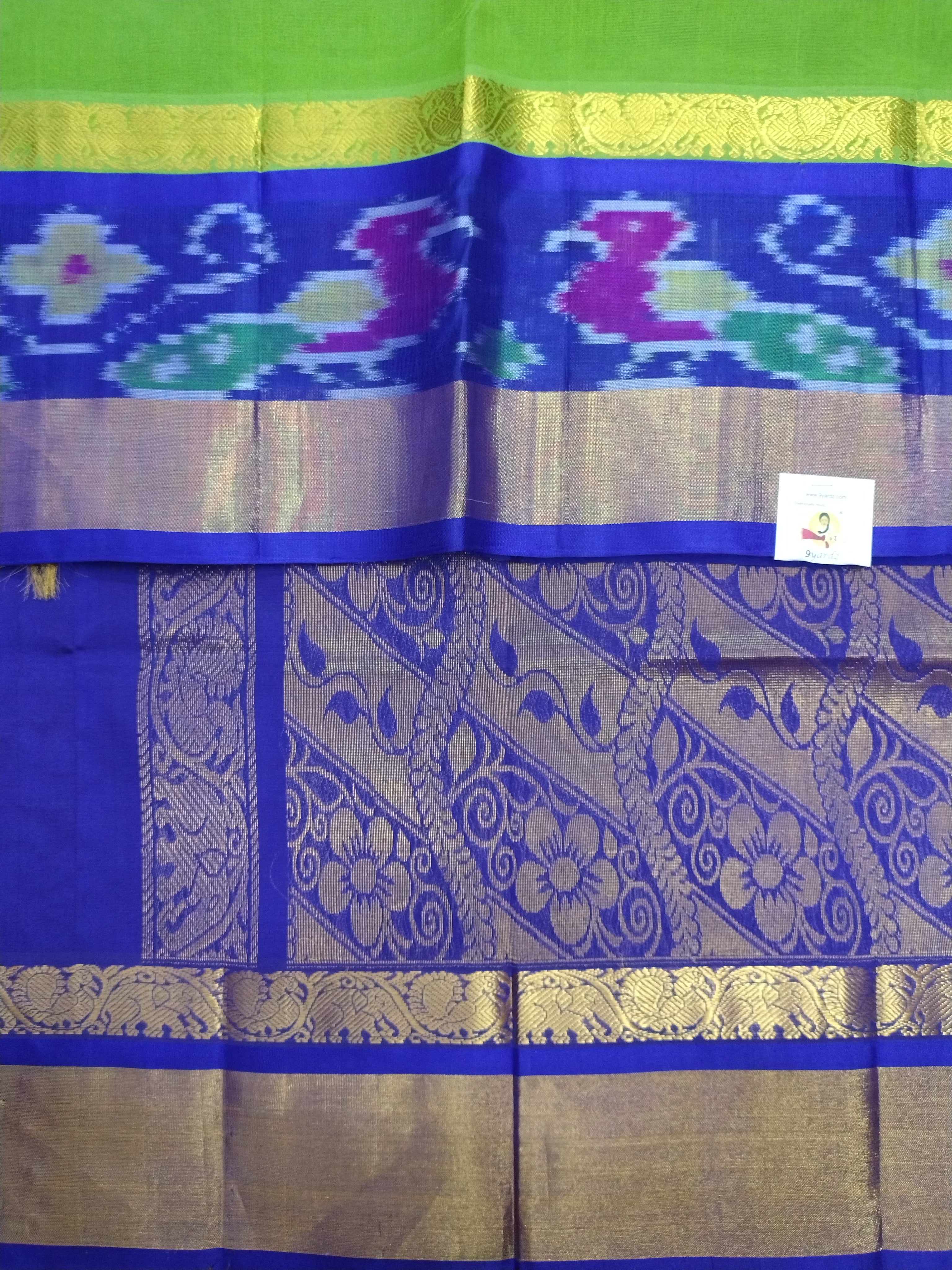 Pure silk cotton 6 yards