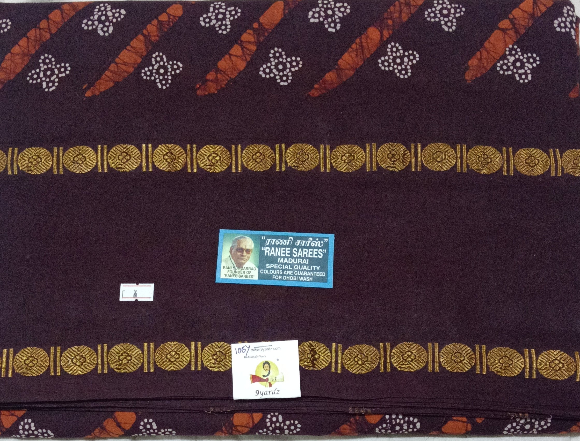 Ranee voyal saree 10.5yardz(9.5mtrs)