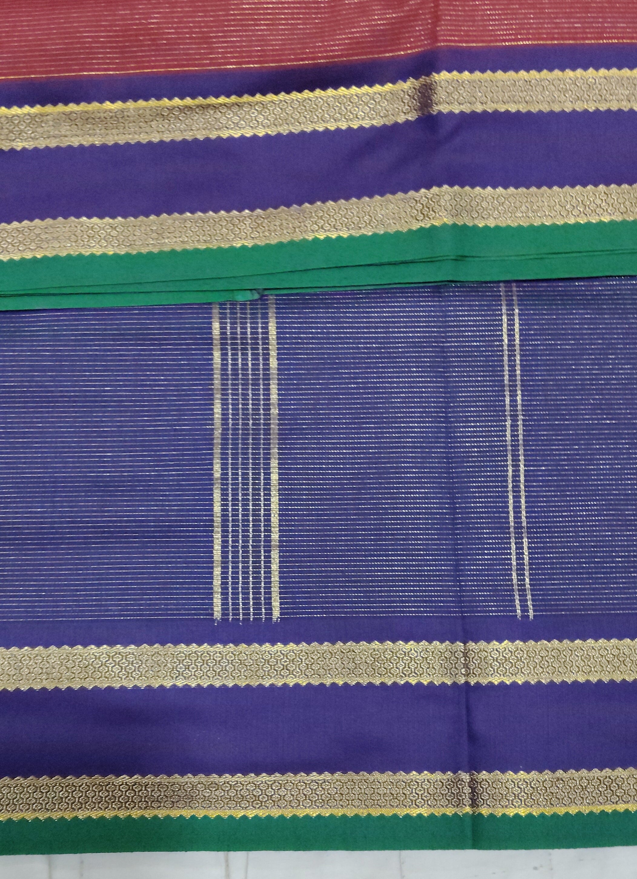 Akshaya cotton 10.25 yards madisar