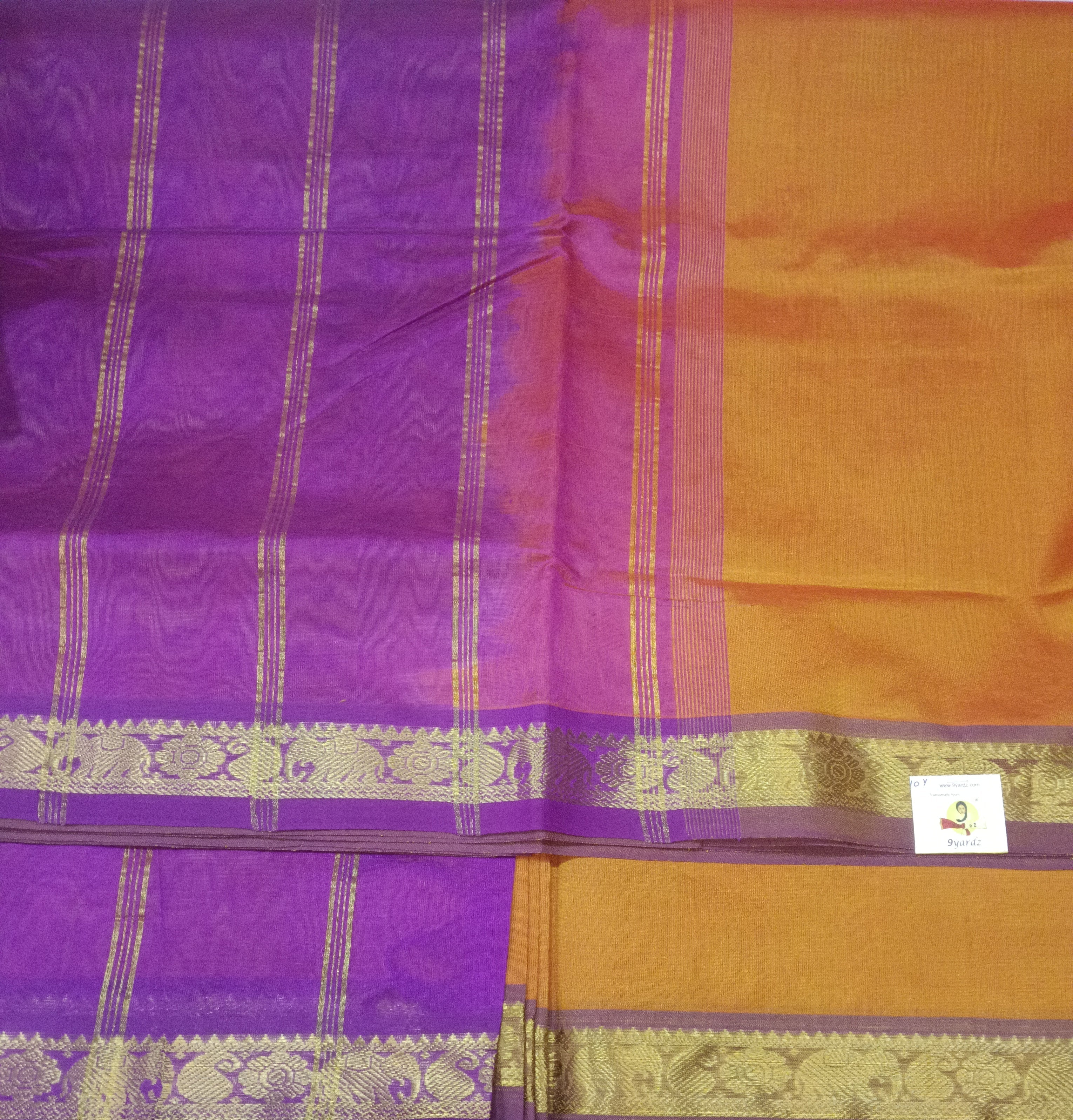 Pure silk cotton 10yards madisar