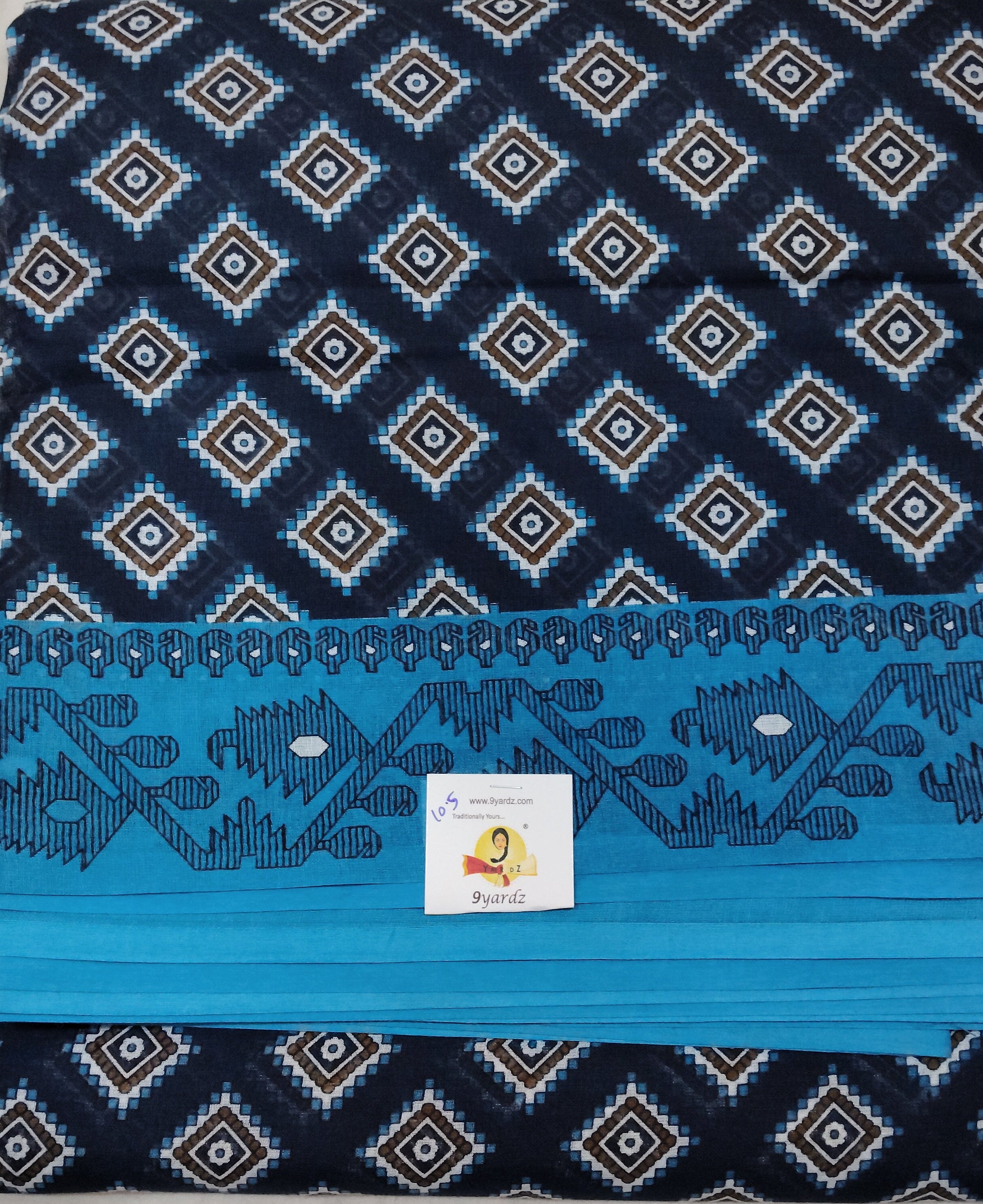 Erode cotton 10.5 yards Madisar