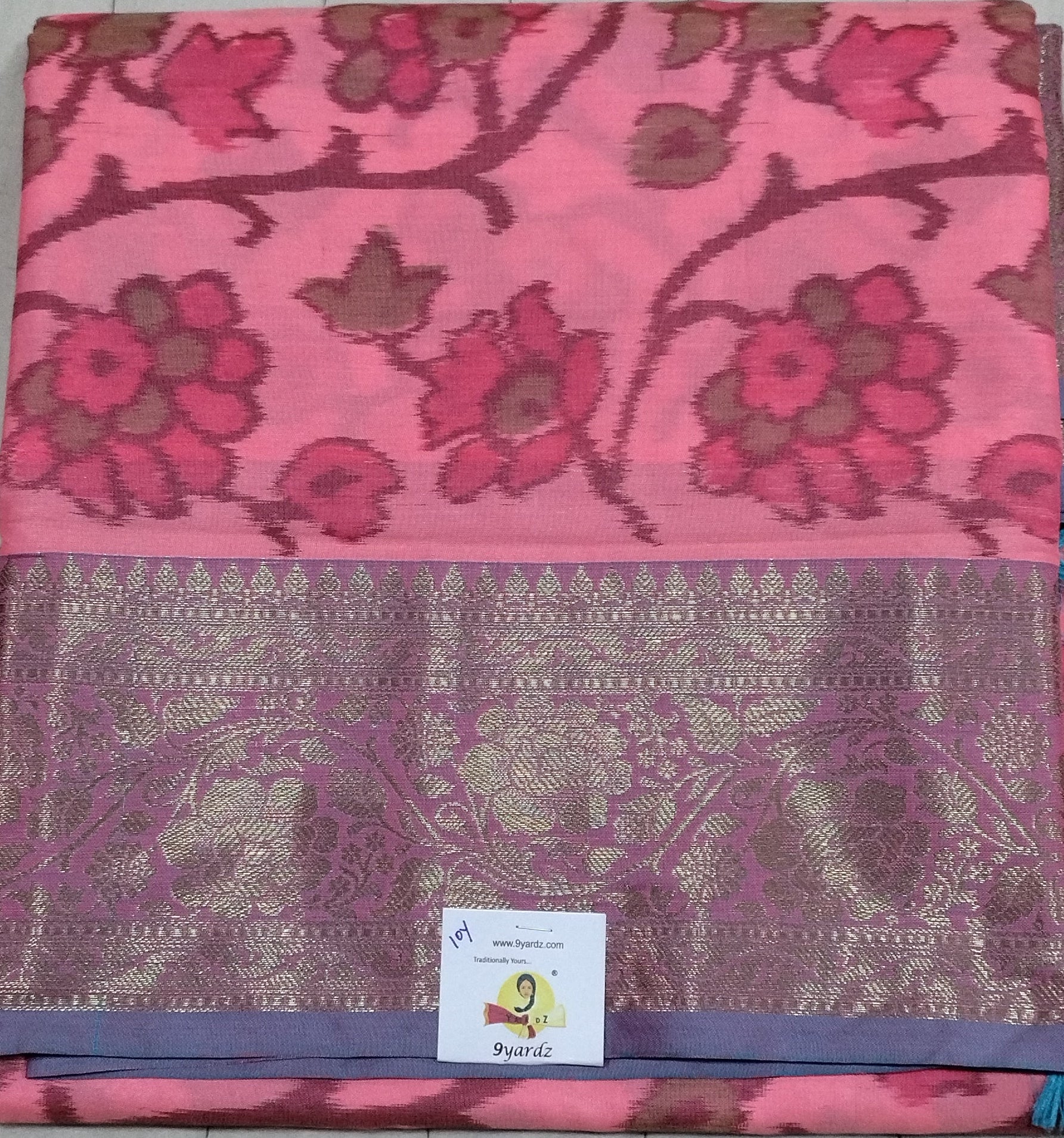 Ikkat semi silk madisar