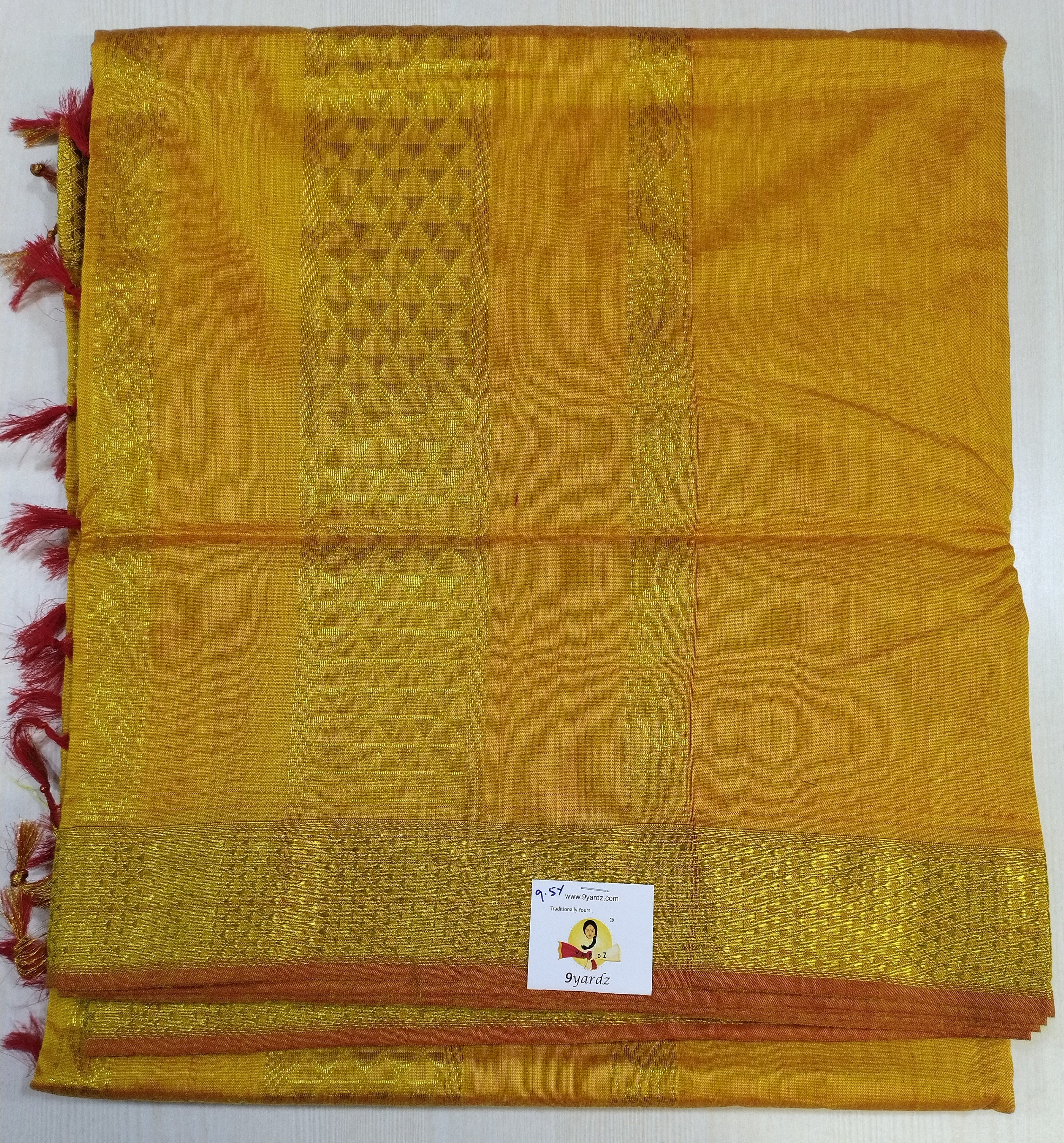 Kalyani Cotton  9.5 yardz