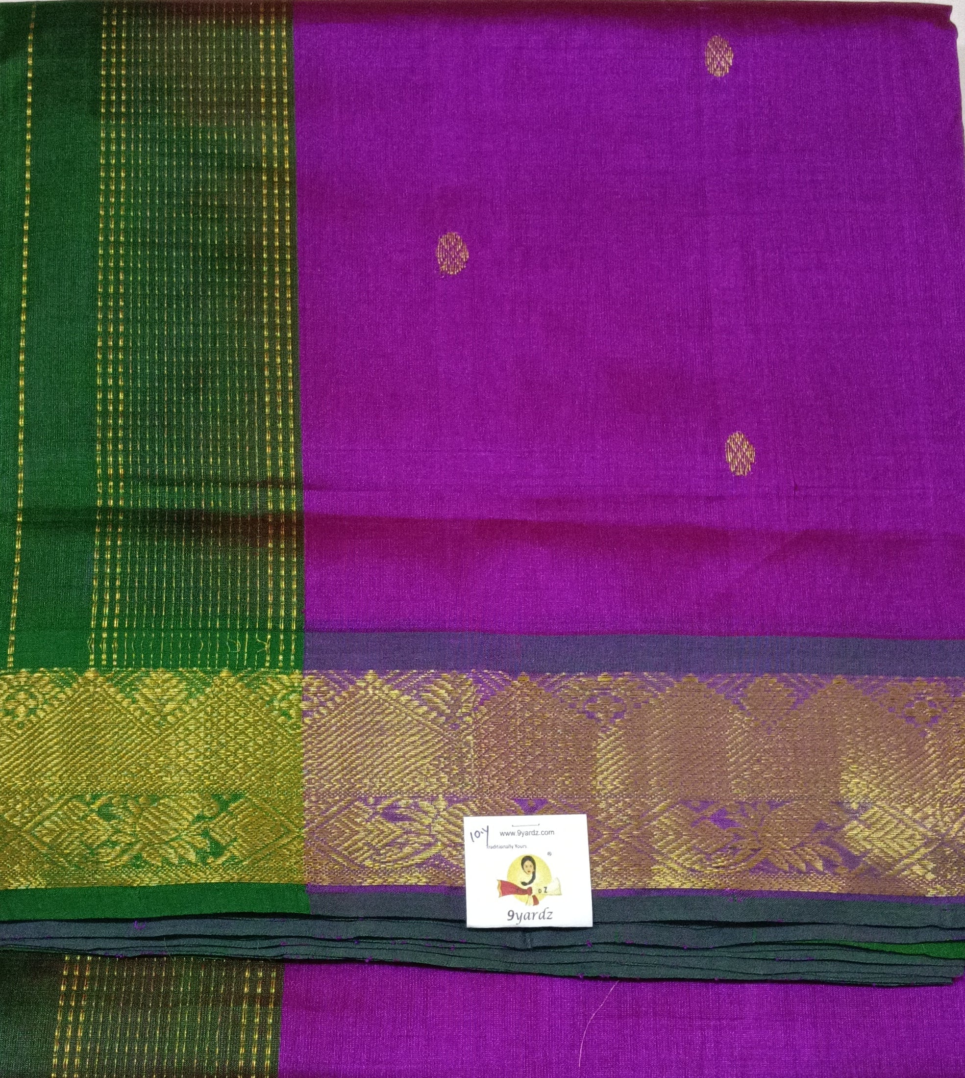 Pure silk cotton 10yards madisar