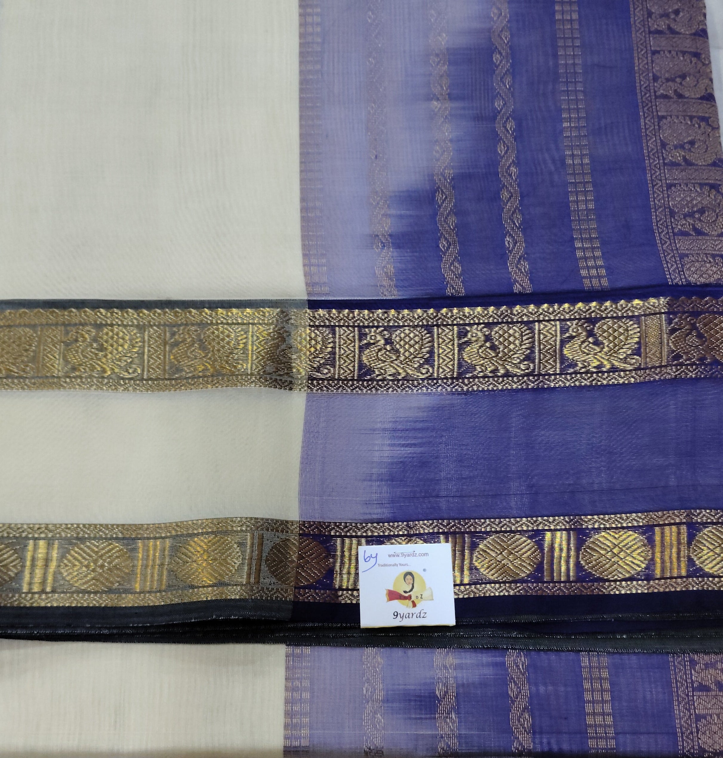 Pure silk cotton 6 yards