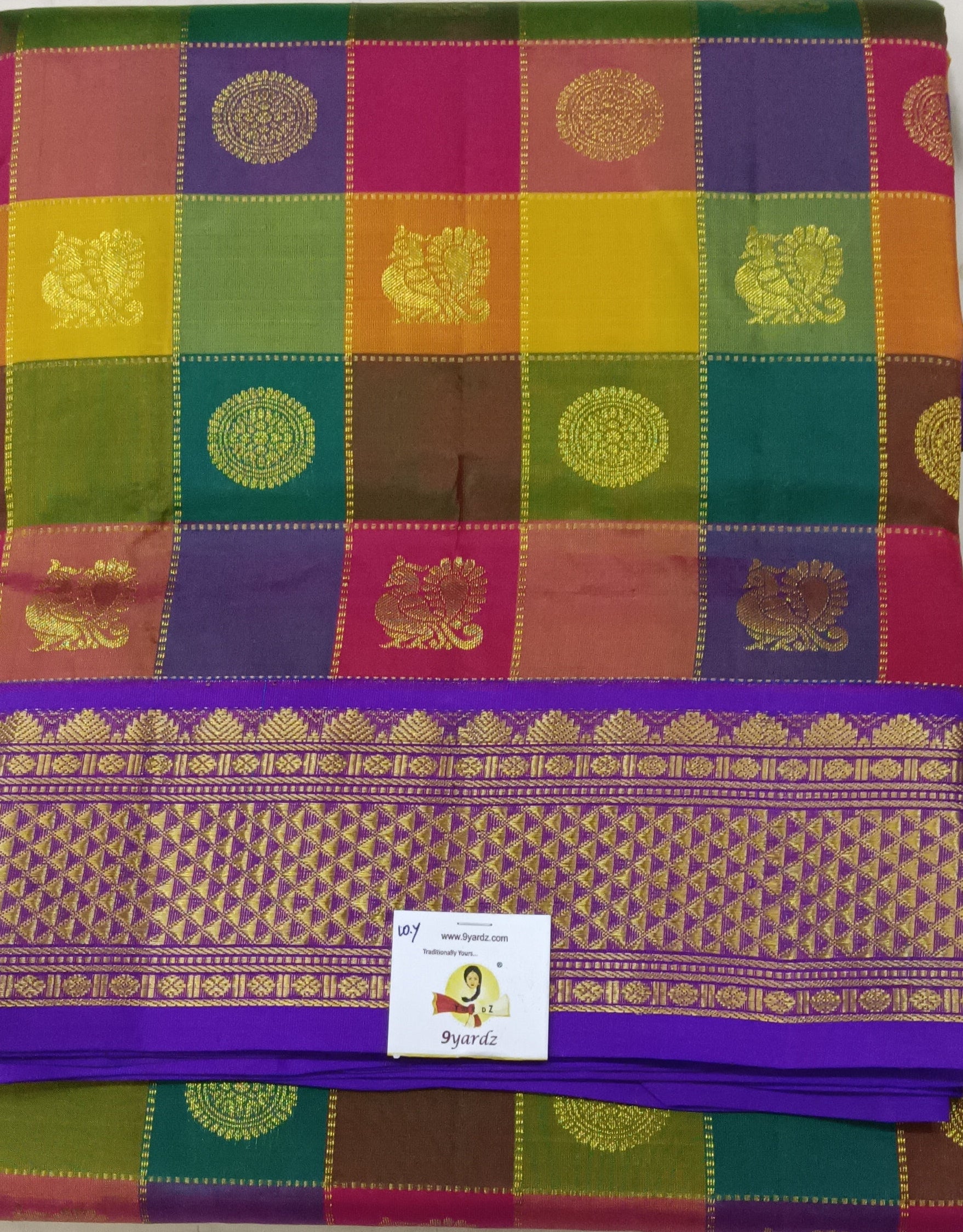 Pure silk madisar 10yards