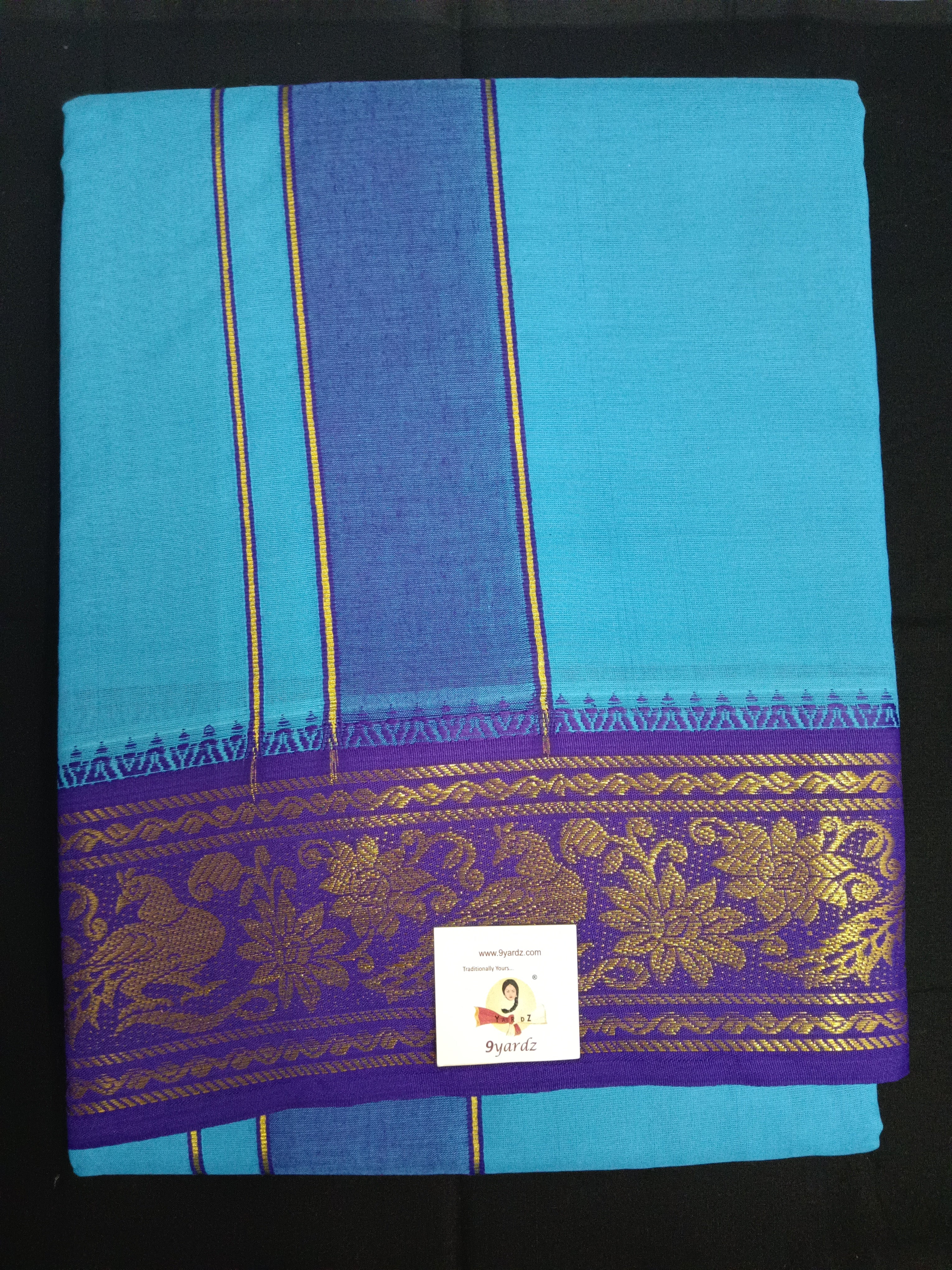 Cotton Colour  Dhothi 9*5