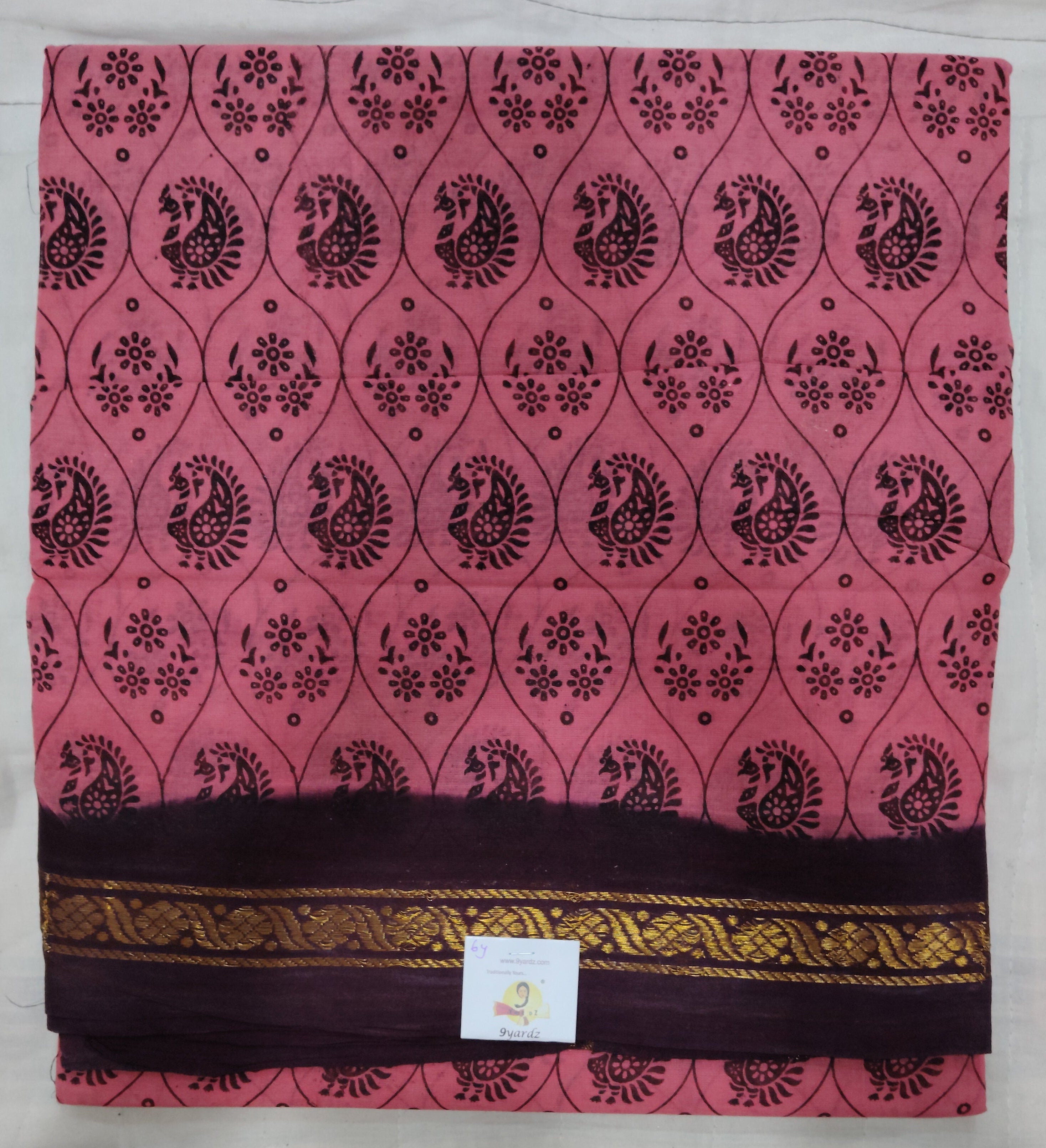 Sungudi cotton 6 yards