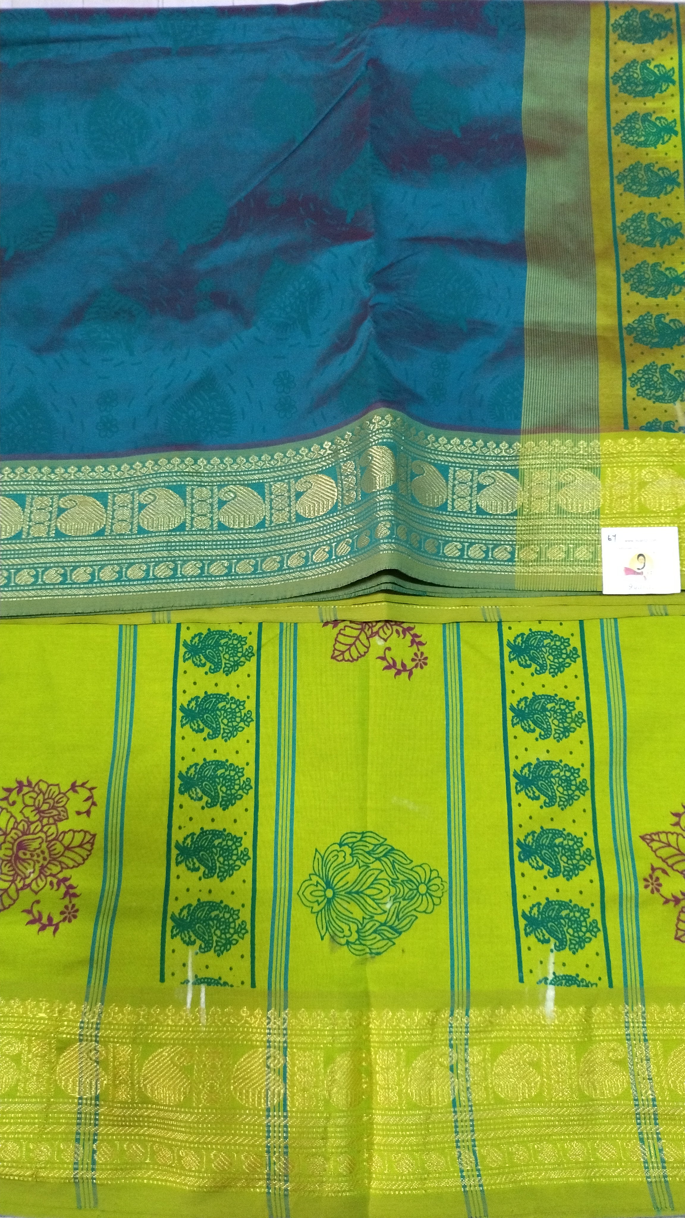 Semi silk Printed 6Yards