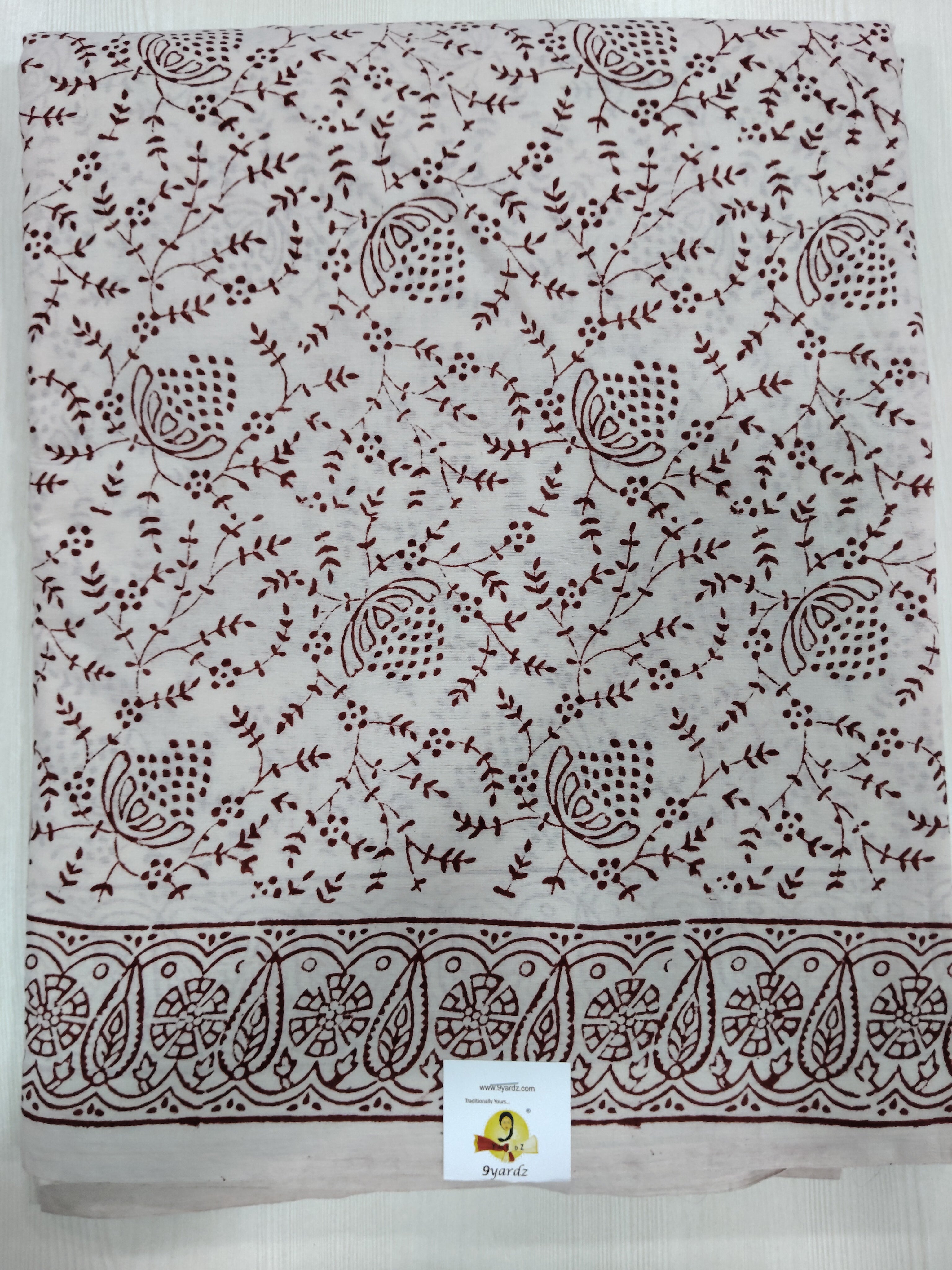 Baag/soft cotton Madisar 11 yards