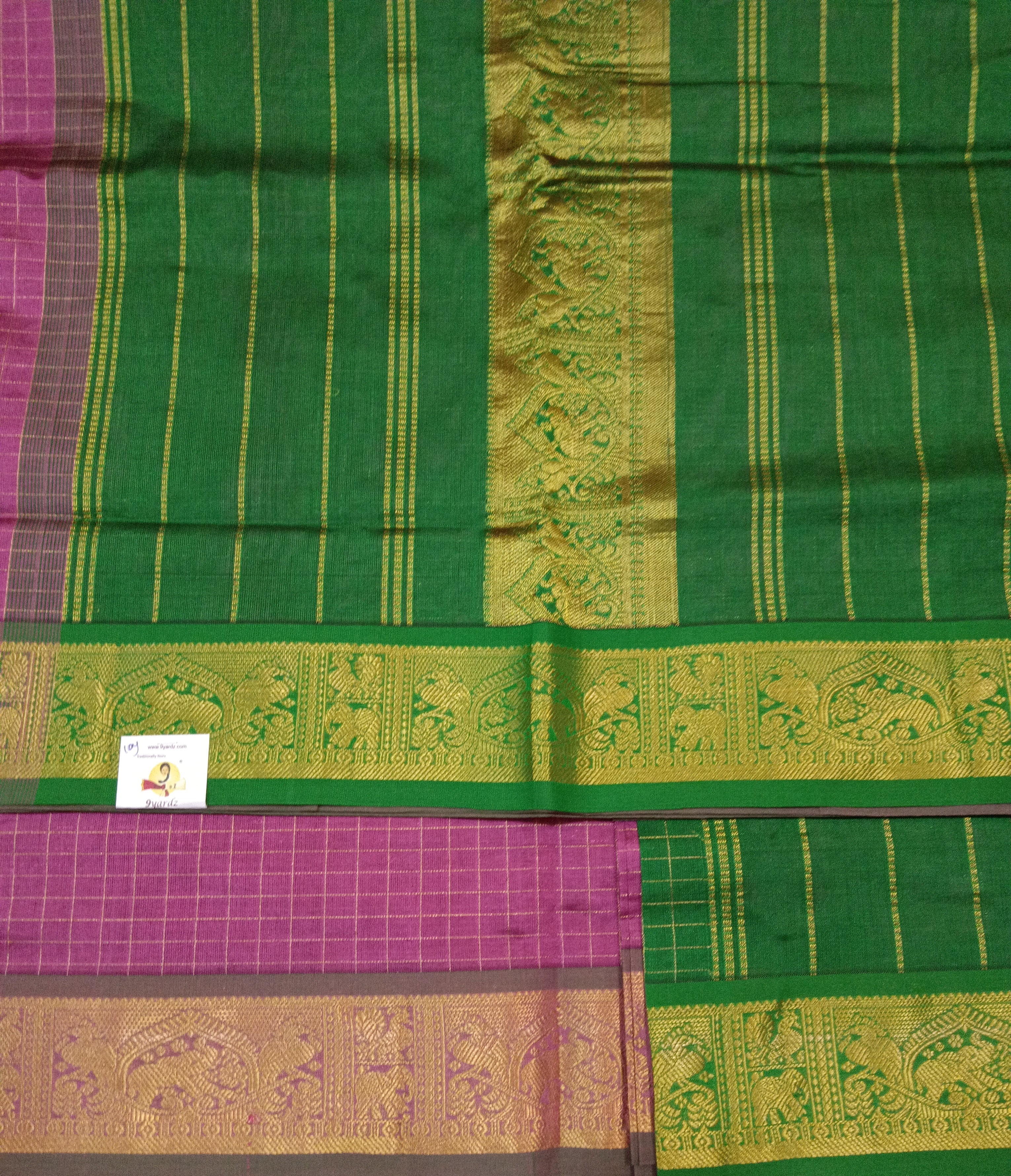 Semi Silk cotton Madisar 10yards