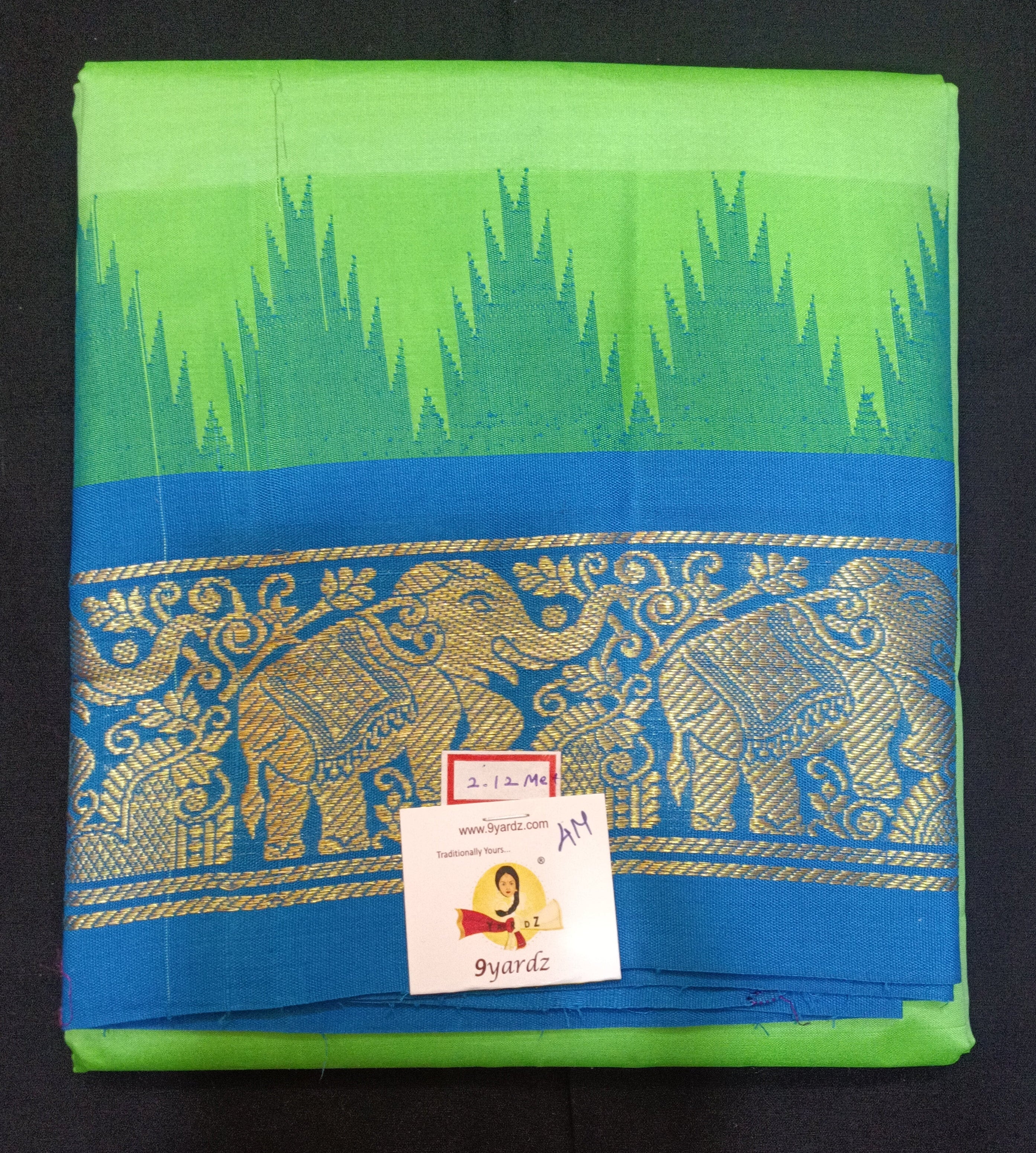 Pure silk Dhoti 4muzham Thalambhu