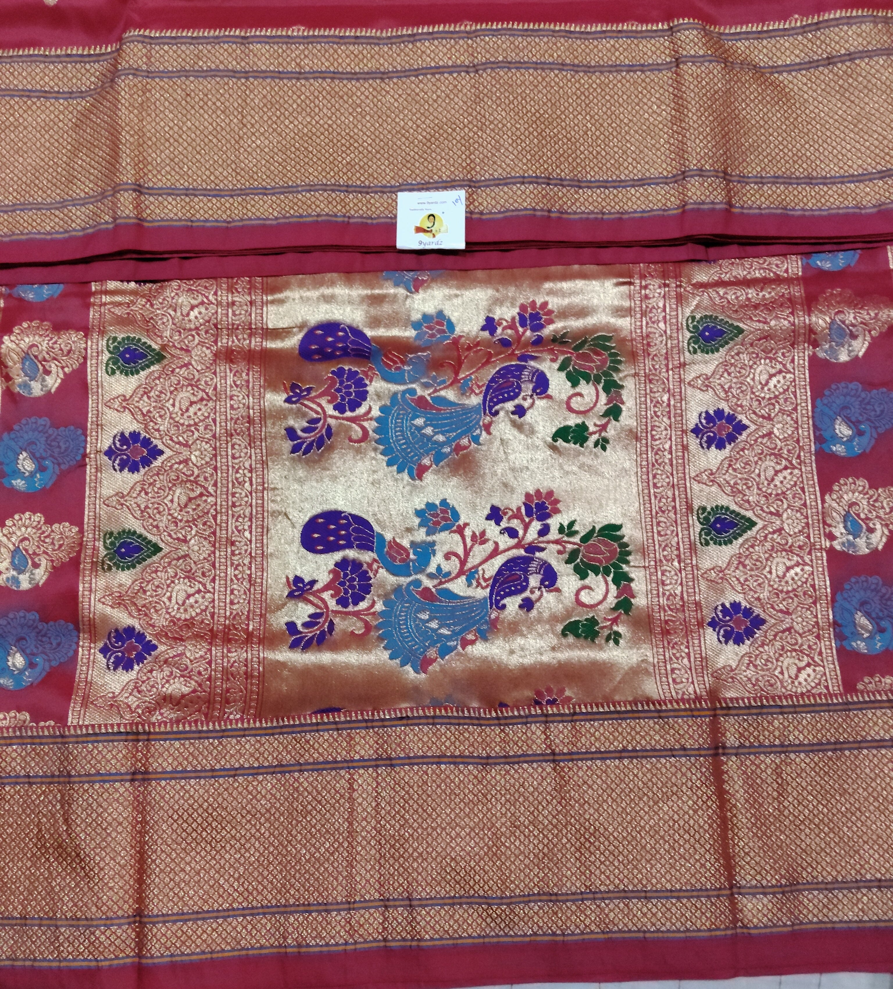 Paithani Art Silk Madisar