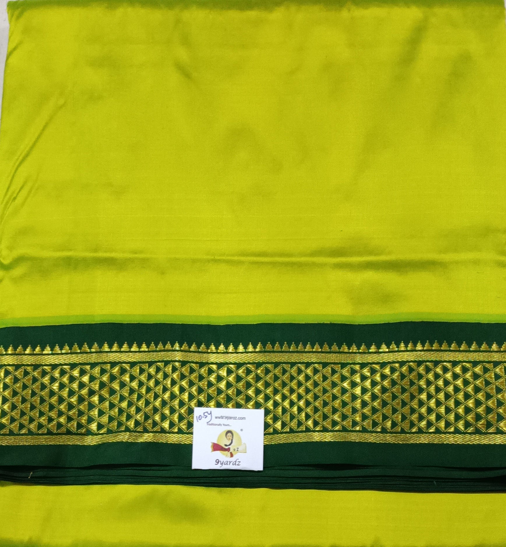 Pure silk madisar 10.5yards