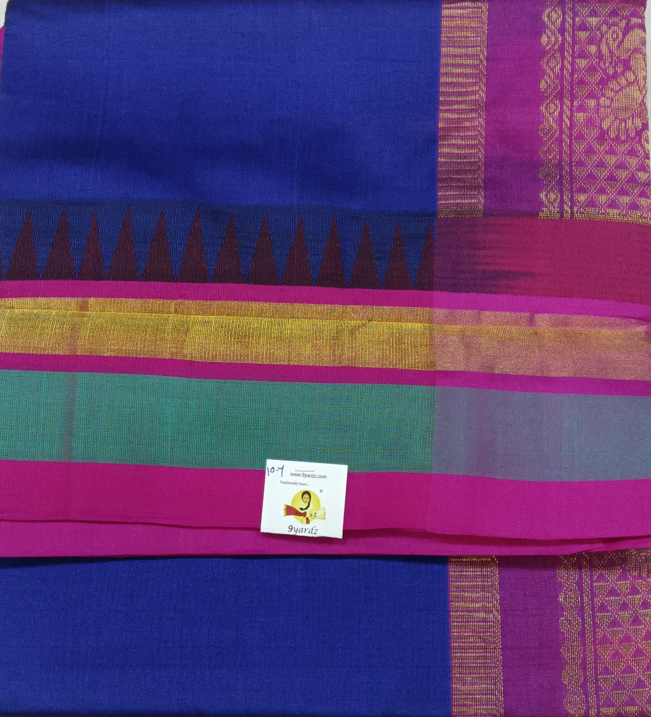 Semi Silk cotton Korvai Madisar