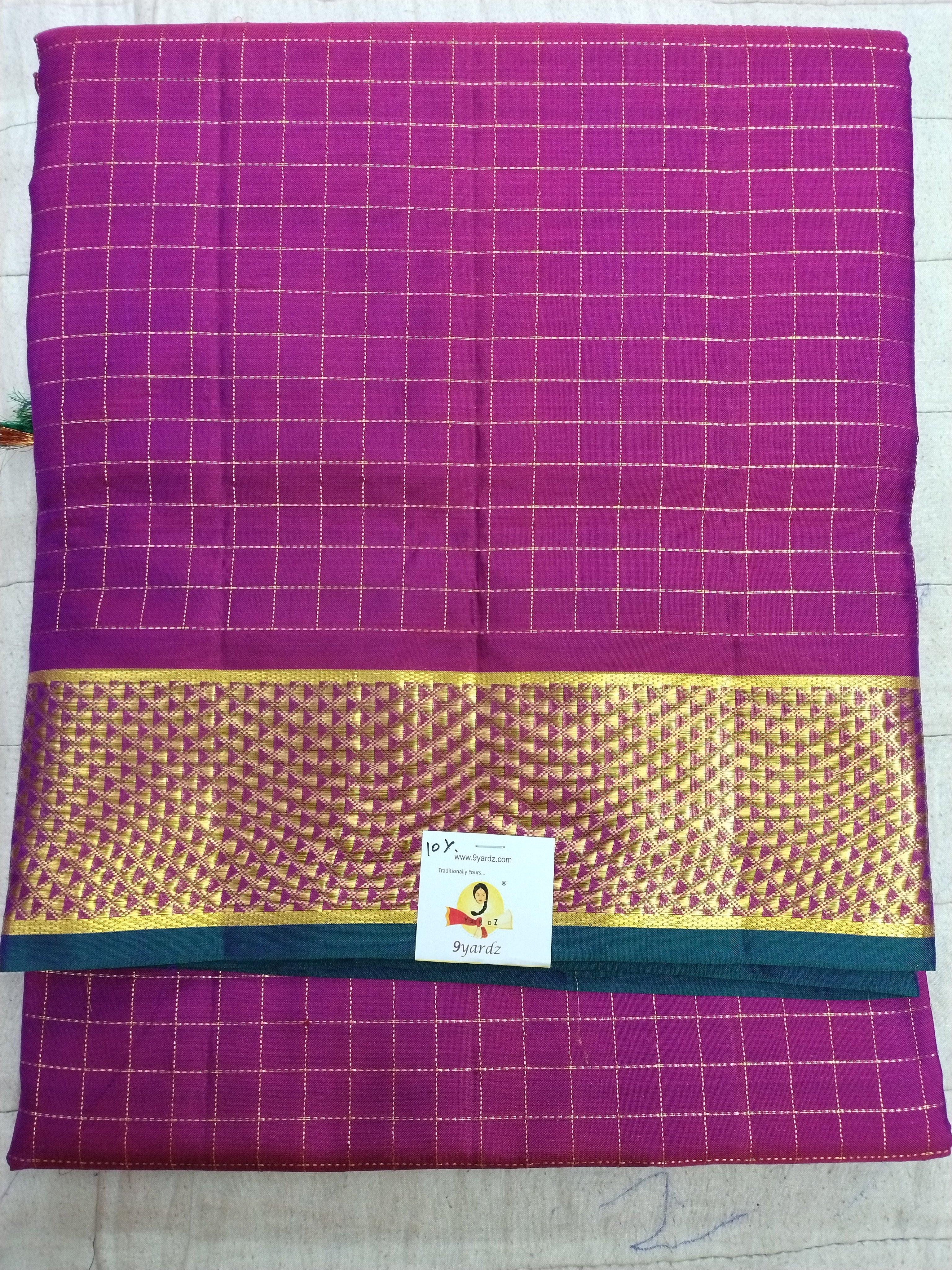 Pure silk 10yardz