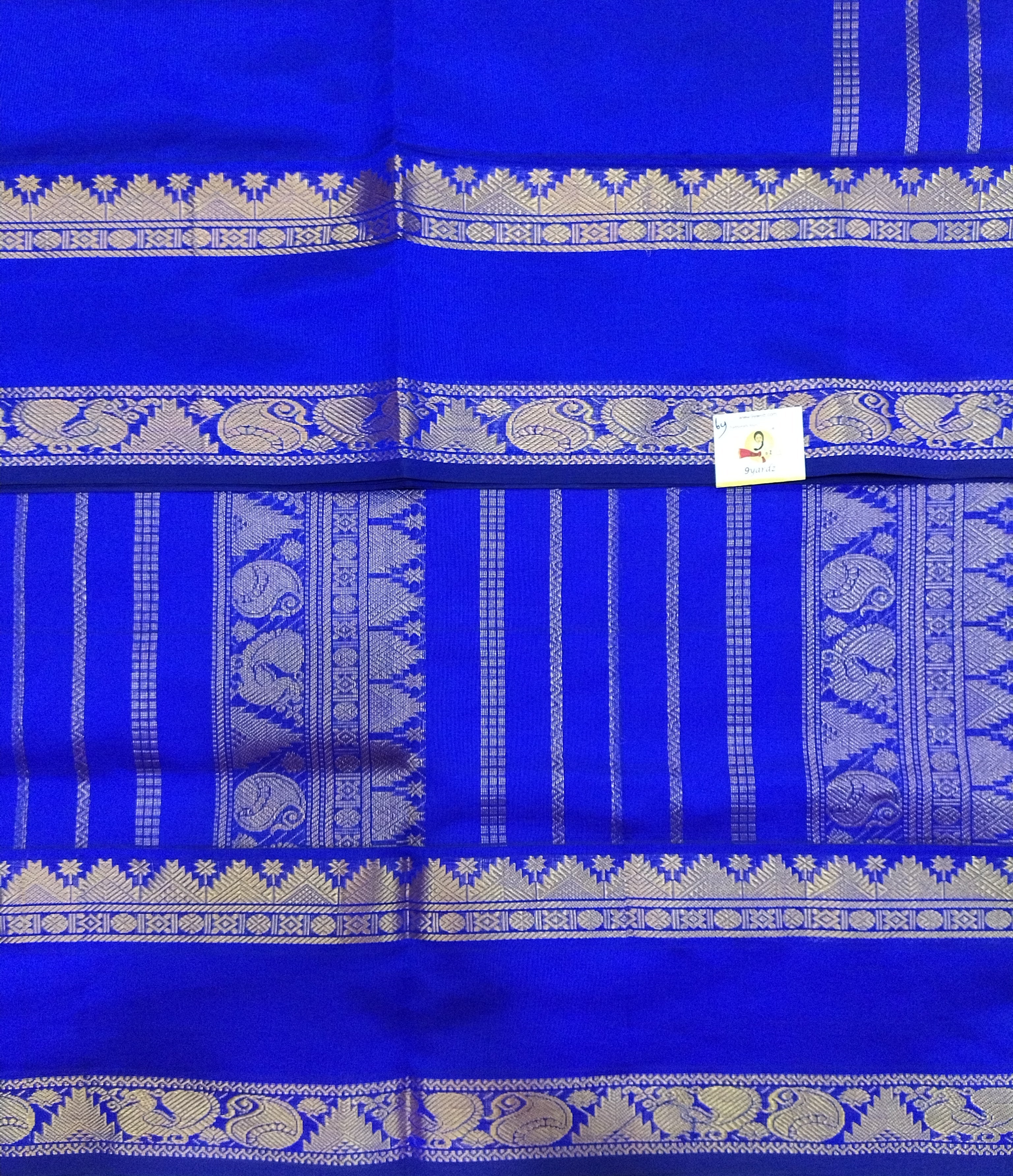 Semi silk Plain 6Yards
