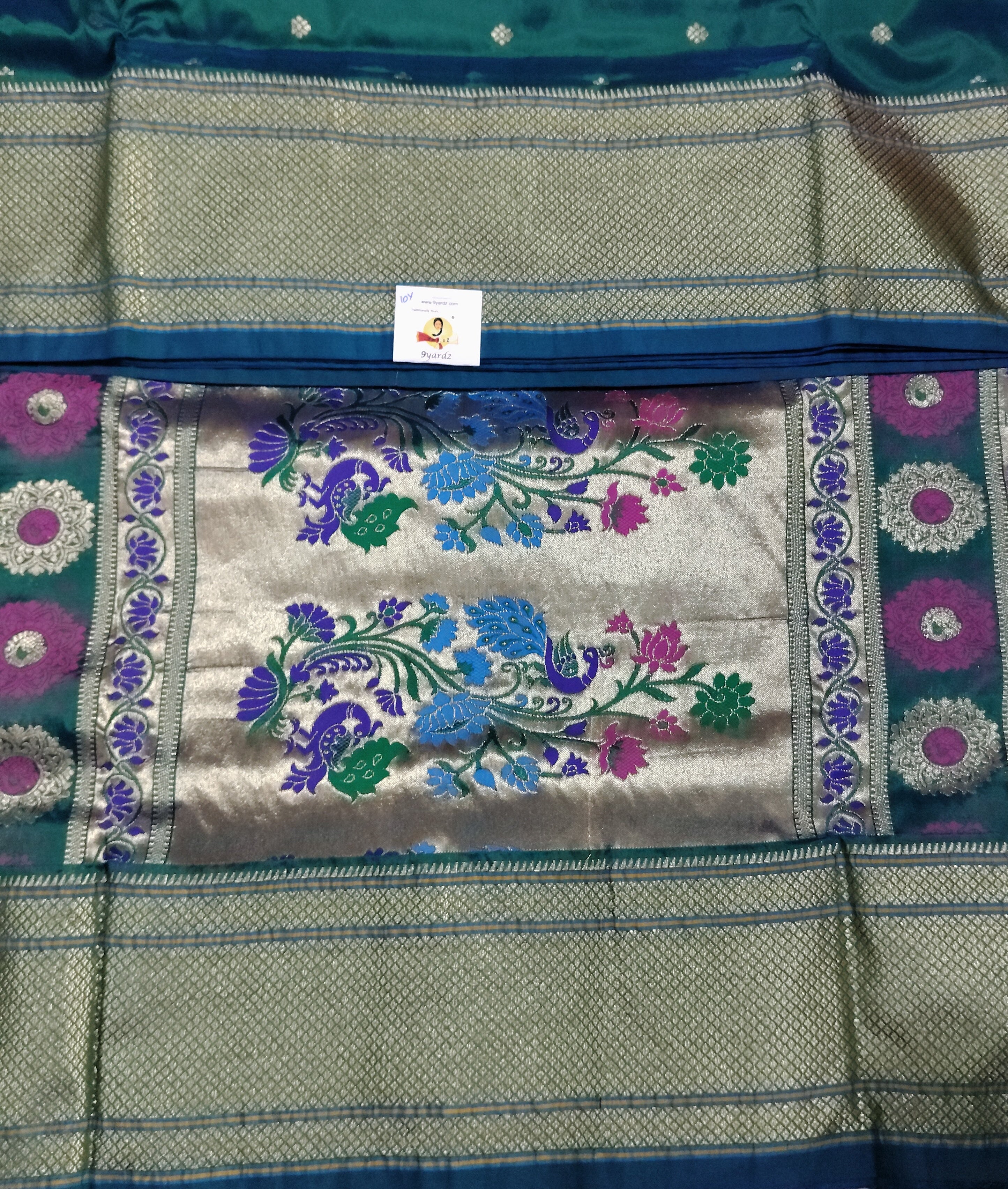 Paithani Art Silk Madisar