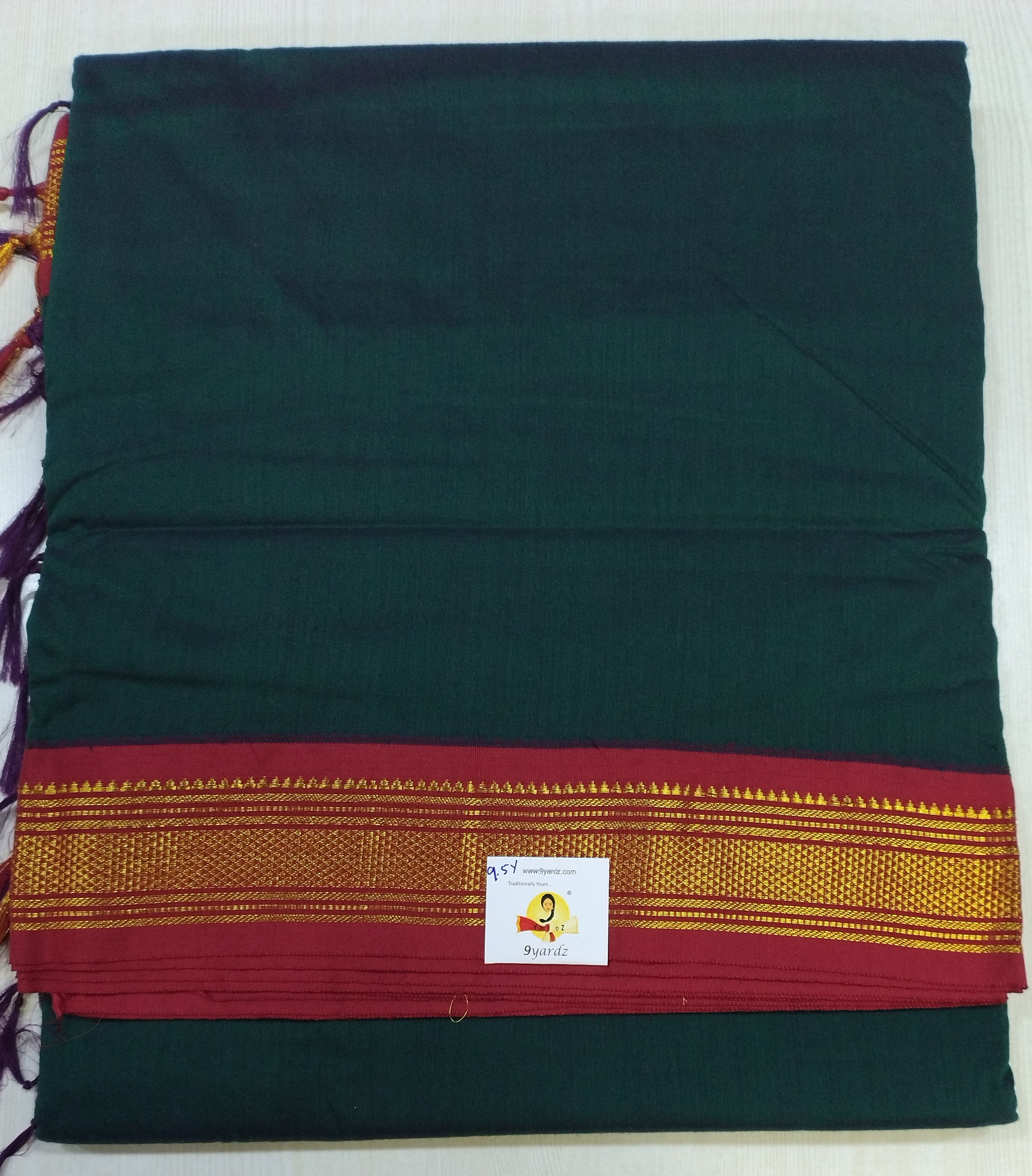 Kalyani Cotton  9.5 yardz