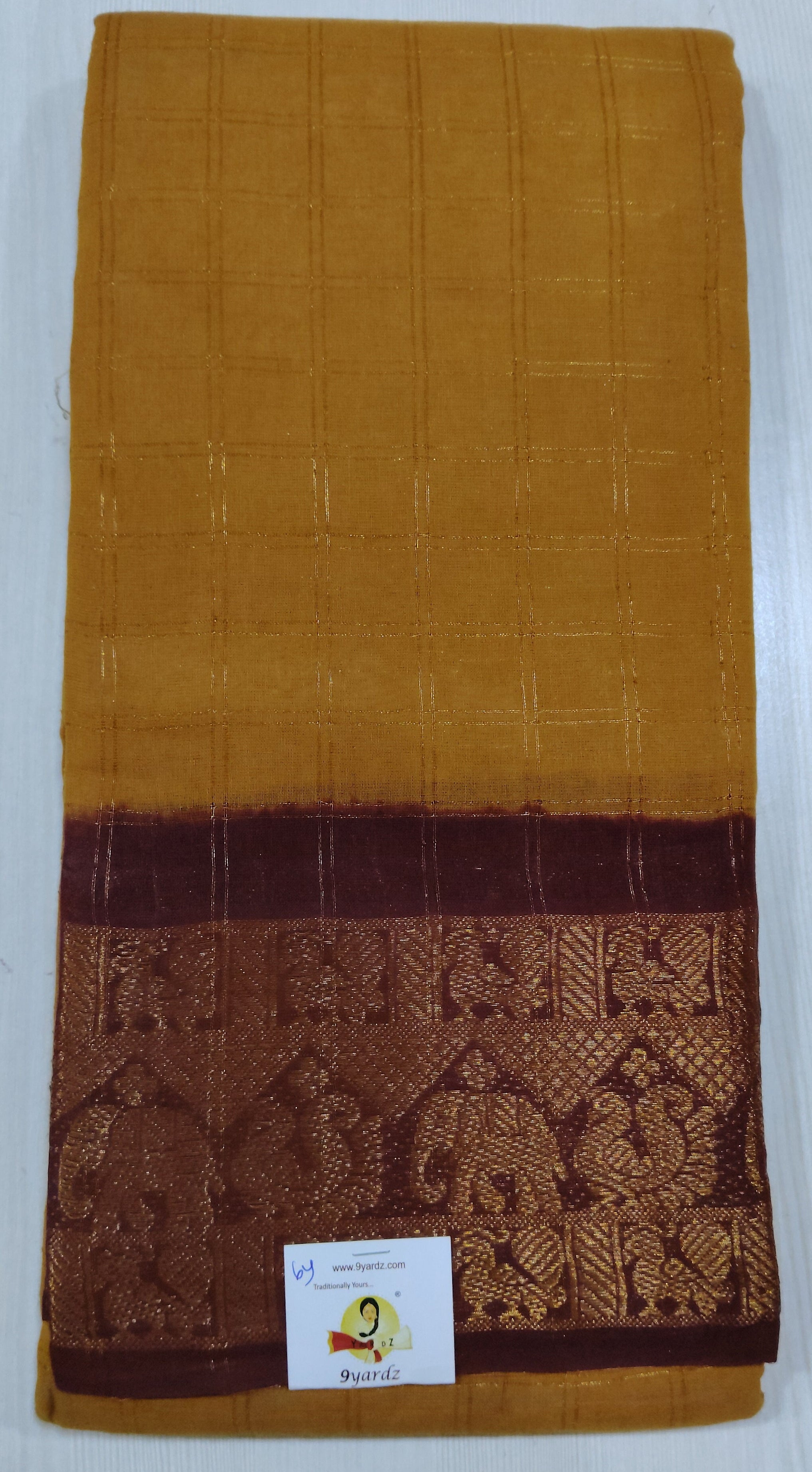 Ranee Cotton zari kattam 6yardz