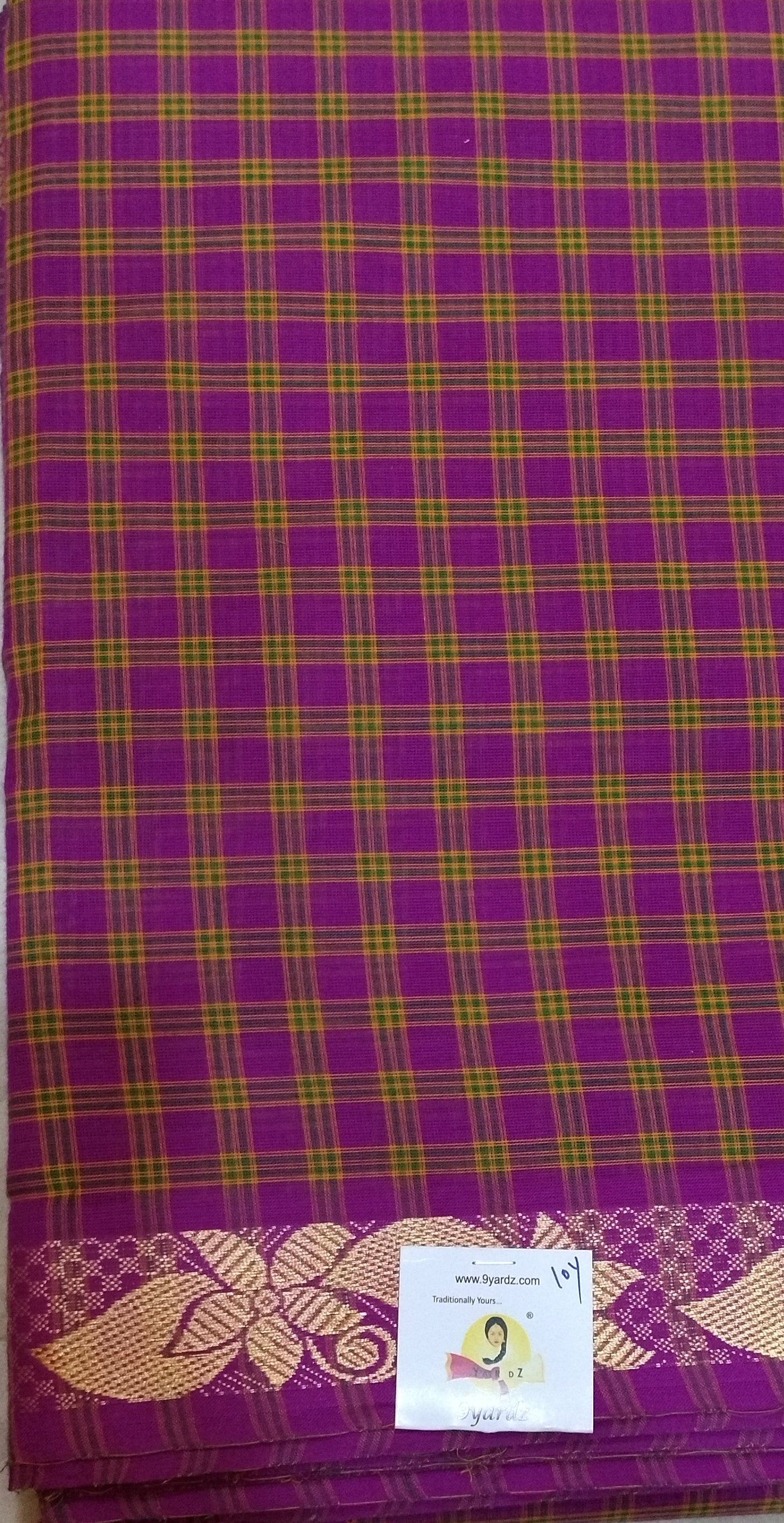 Chettinadu / Karaikudi cotton 10. yards madisar