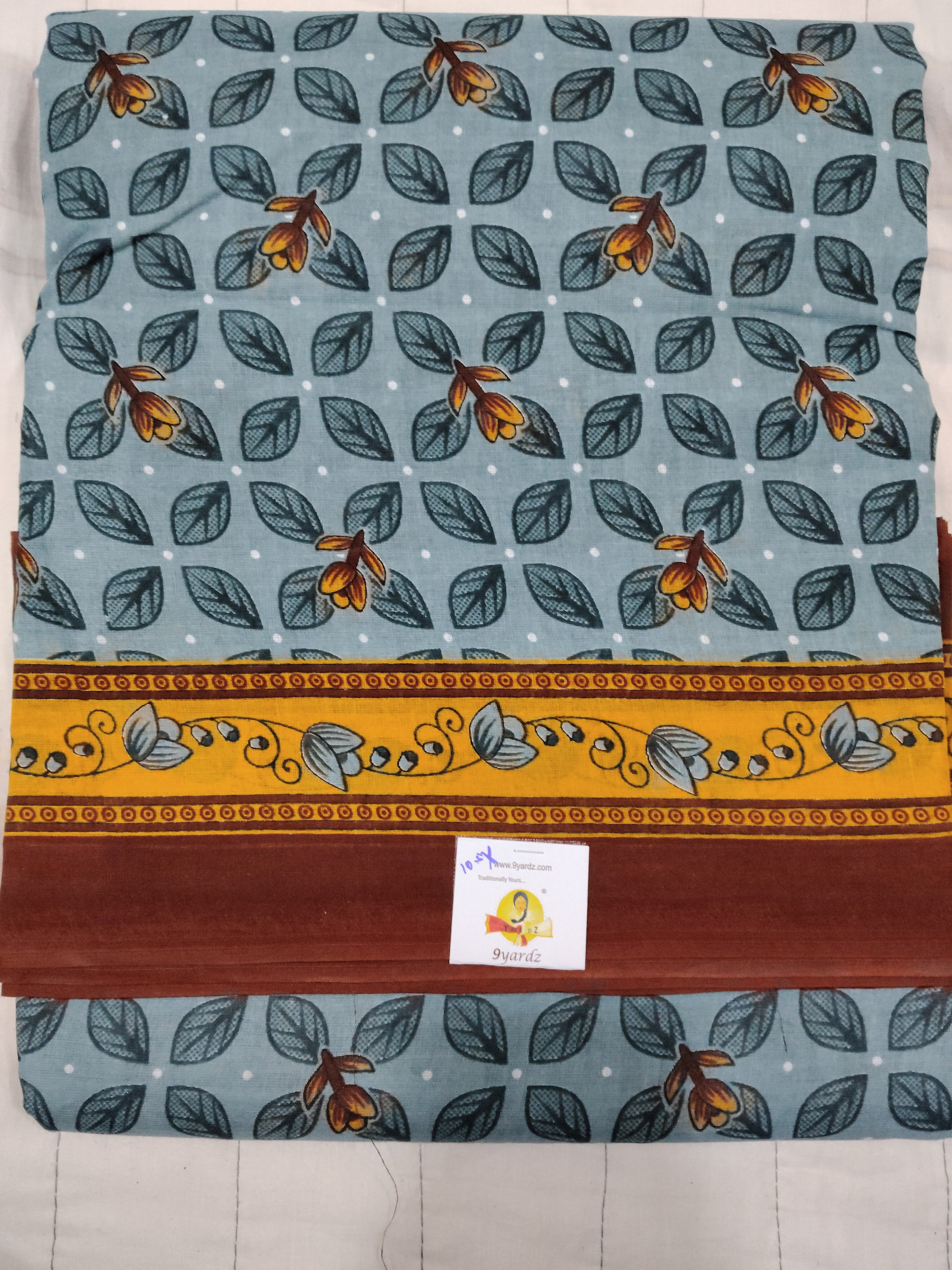 Erode cotton 10.5 yards Madisar