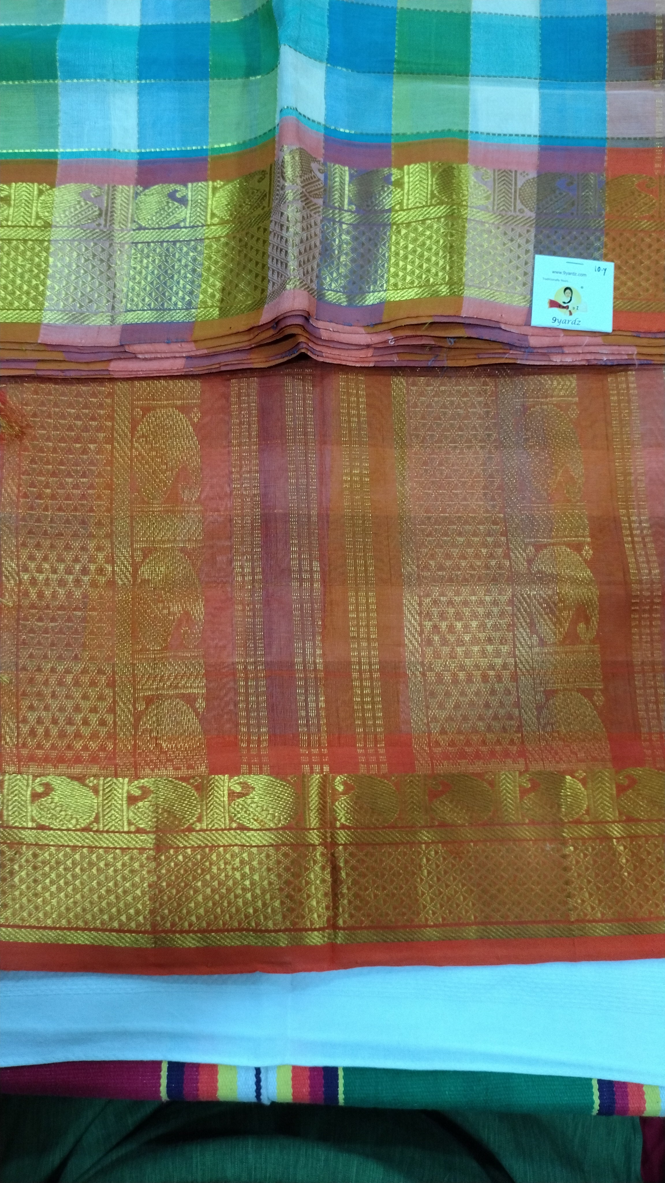 Pure silk cotton 10yards madisar