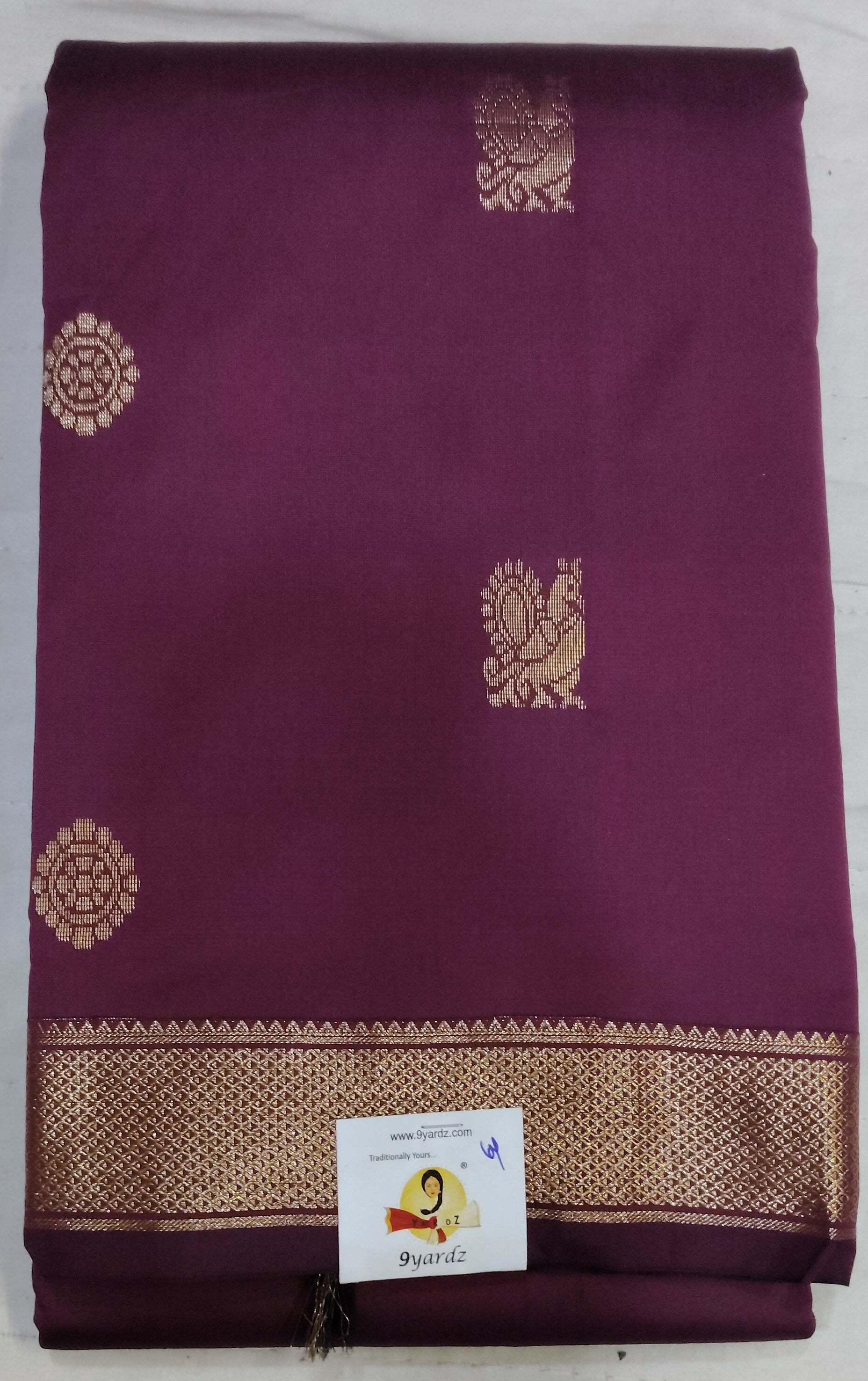 Art silk 6yardz sarees