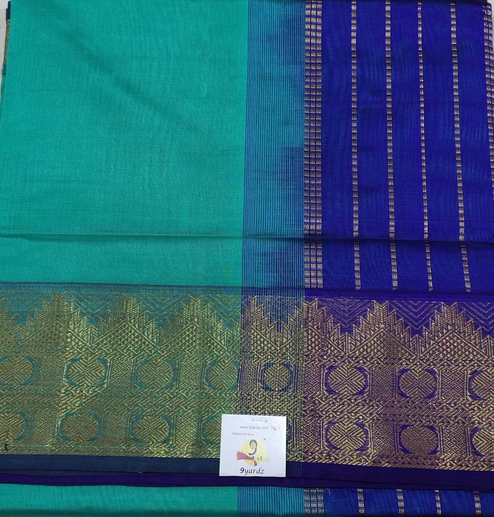 Pure silk cotton 6 yards