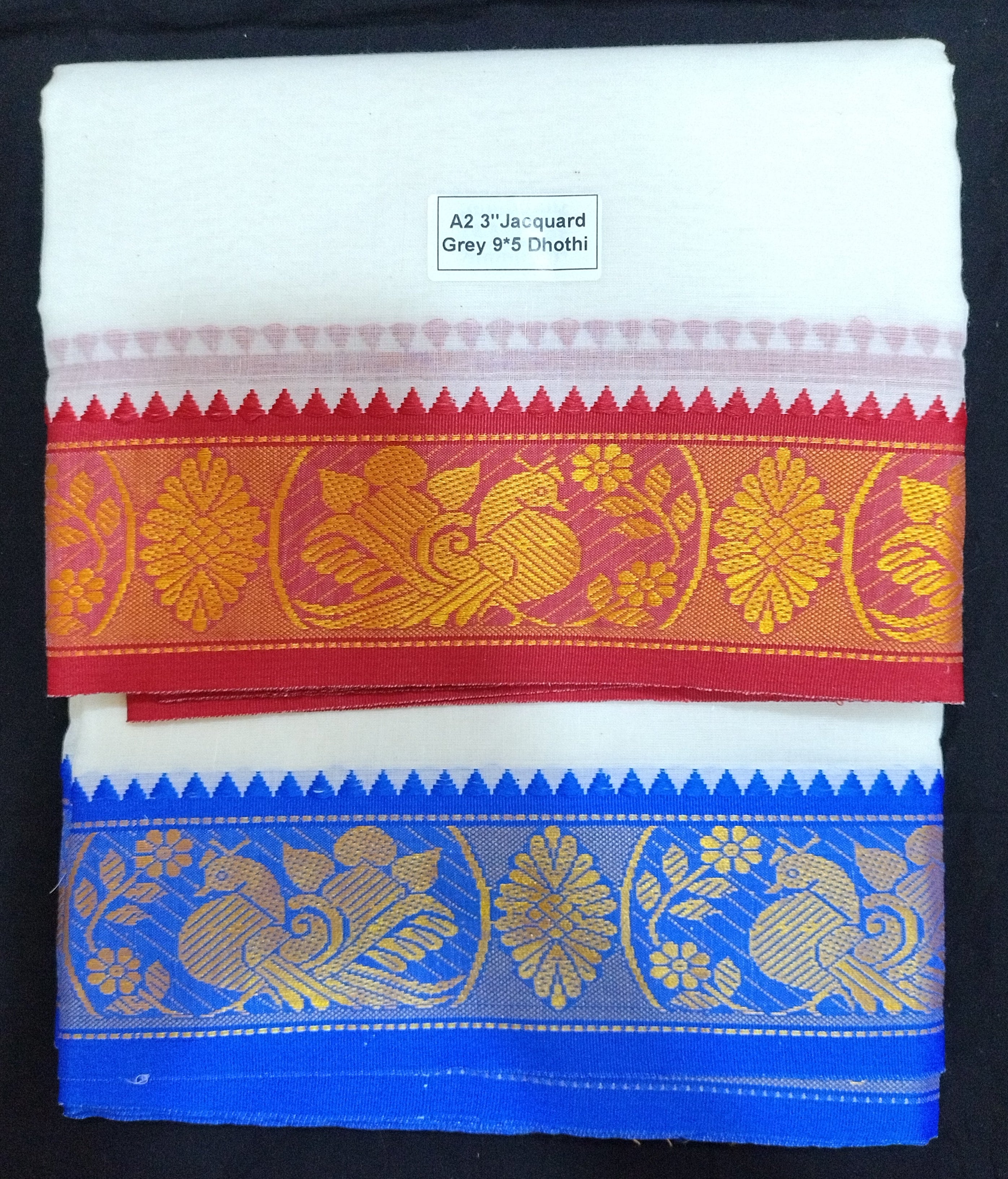 Cotton Dhothi Unbleached 9*5