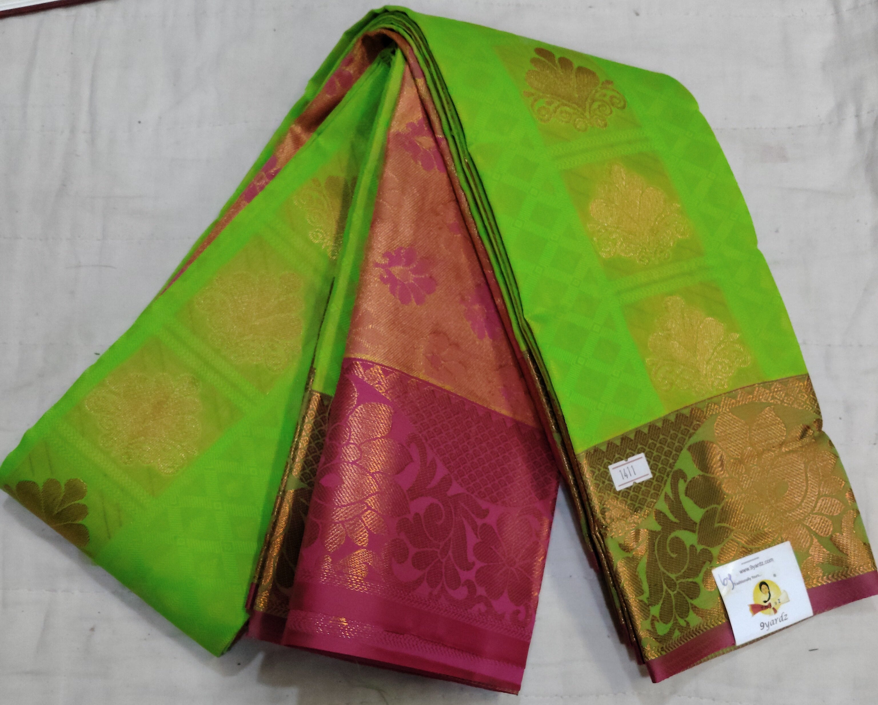 Art silk 6yardz sarees