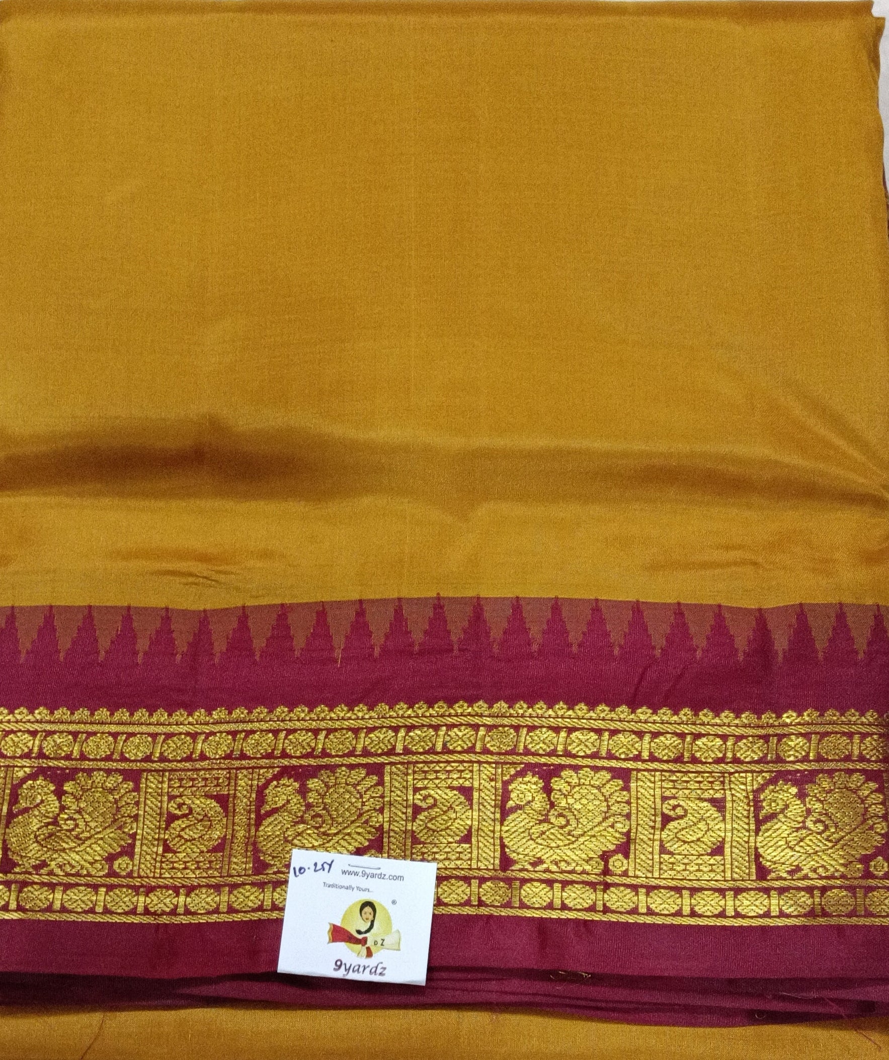 Pure silk 10.25yardz