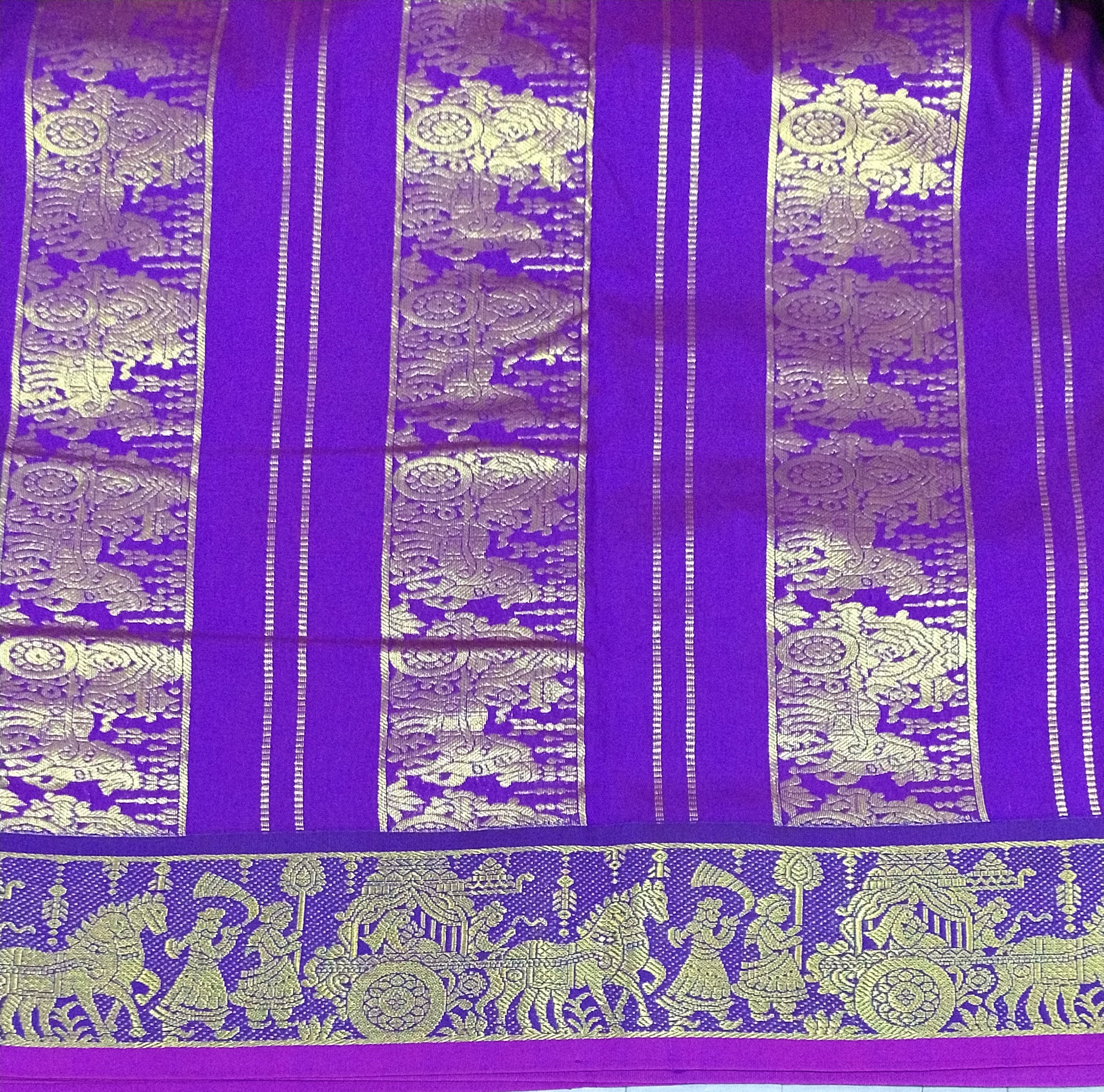 Akshaya cotton 10.25 yards madisar