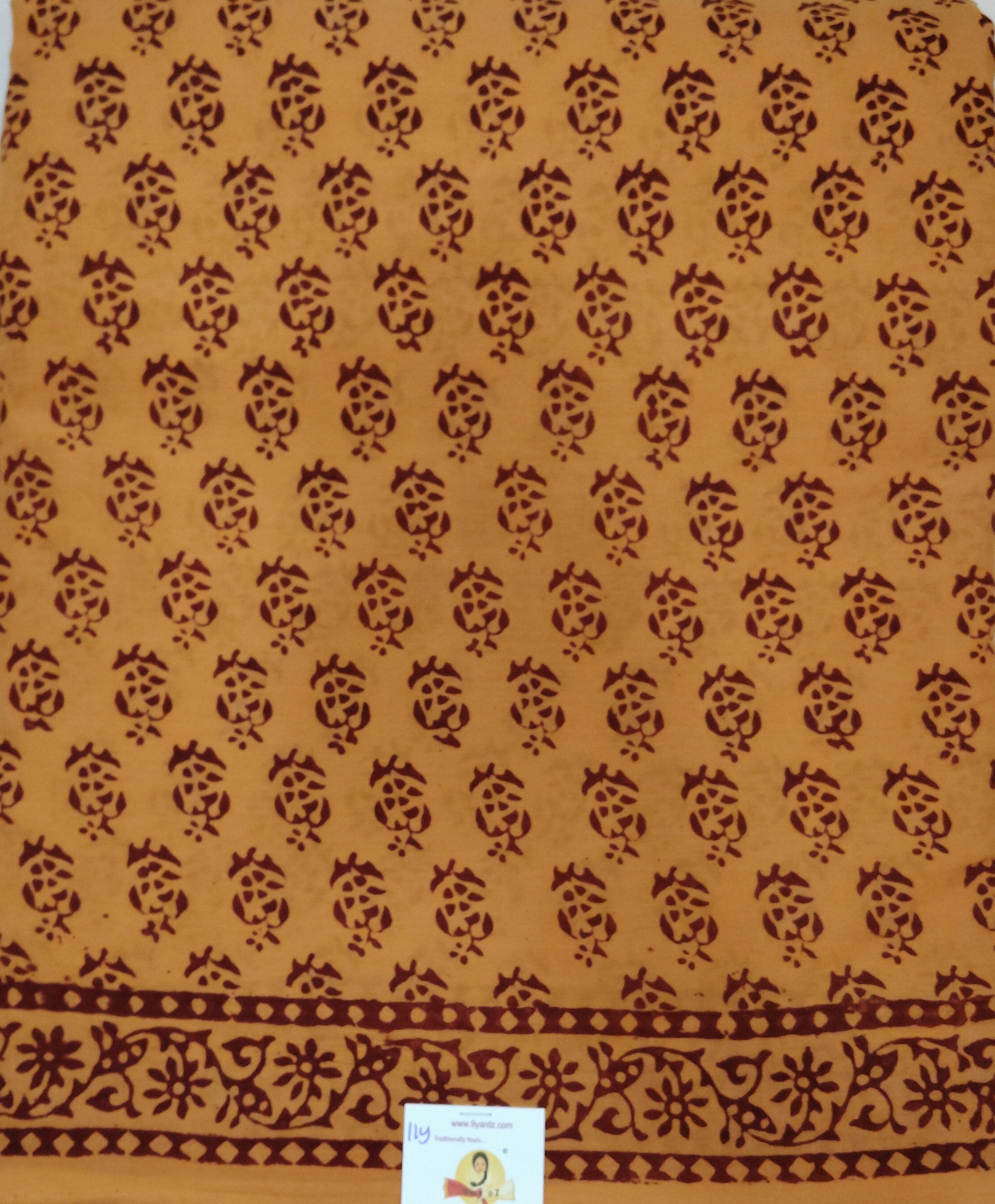 Baag/soft cotton Madisar 11 yards