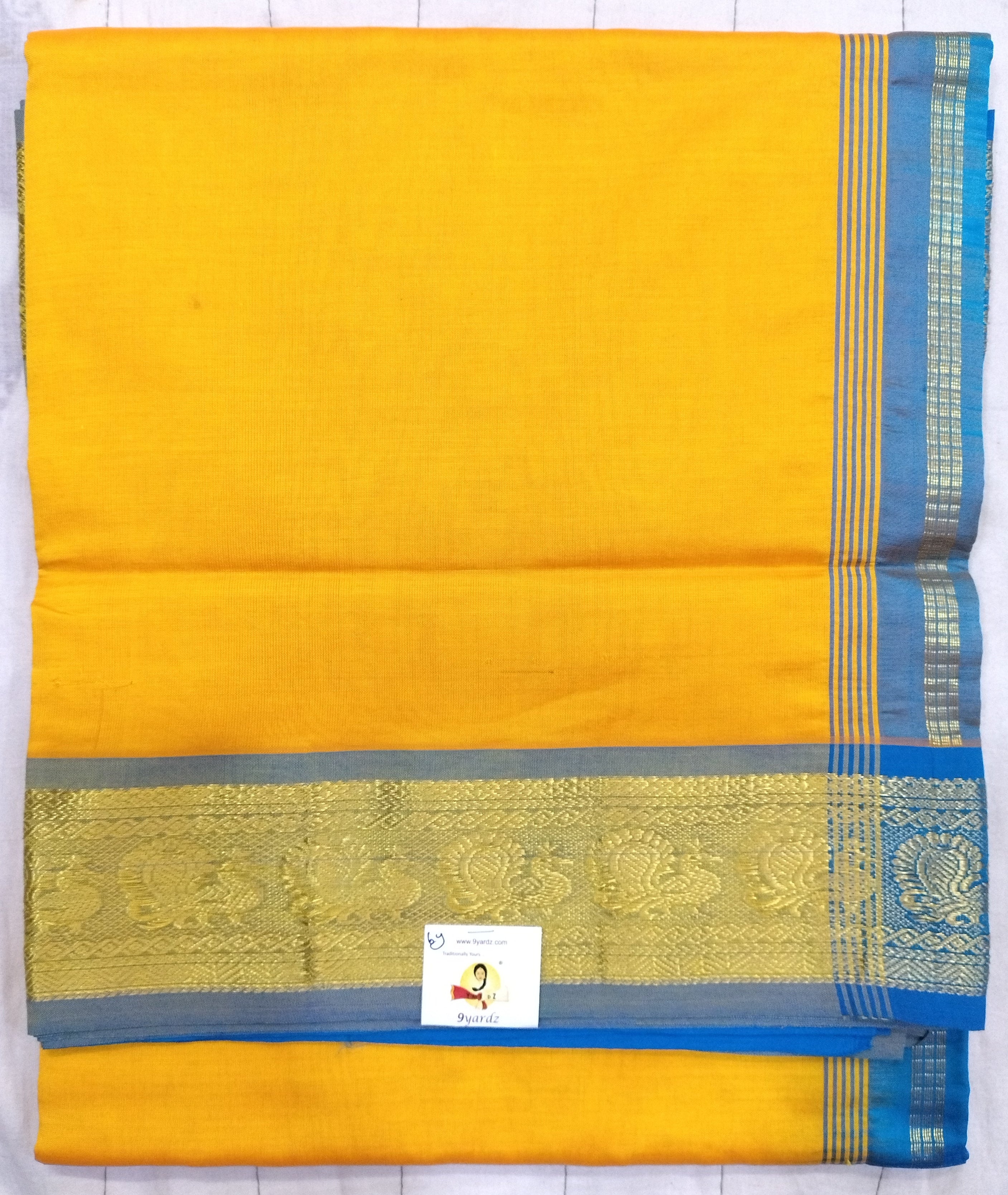 Semi silk cotton 6Yards